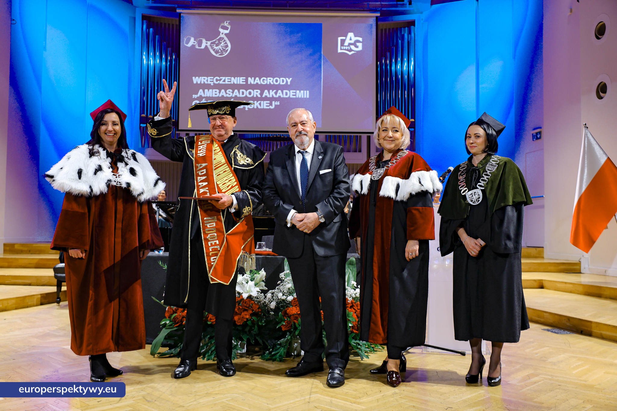 Akademia Górnośląska Inauguracja Roku Akademickiego 2026-374 Europerspektywy Akademia Górnośląska rozpoczęła nowy rok akademicki