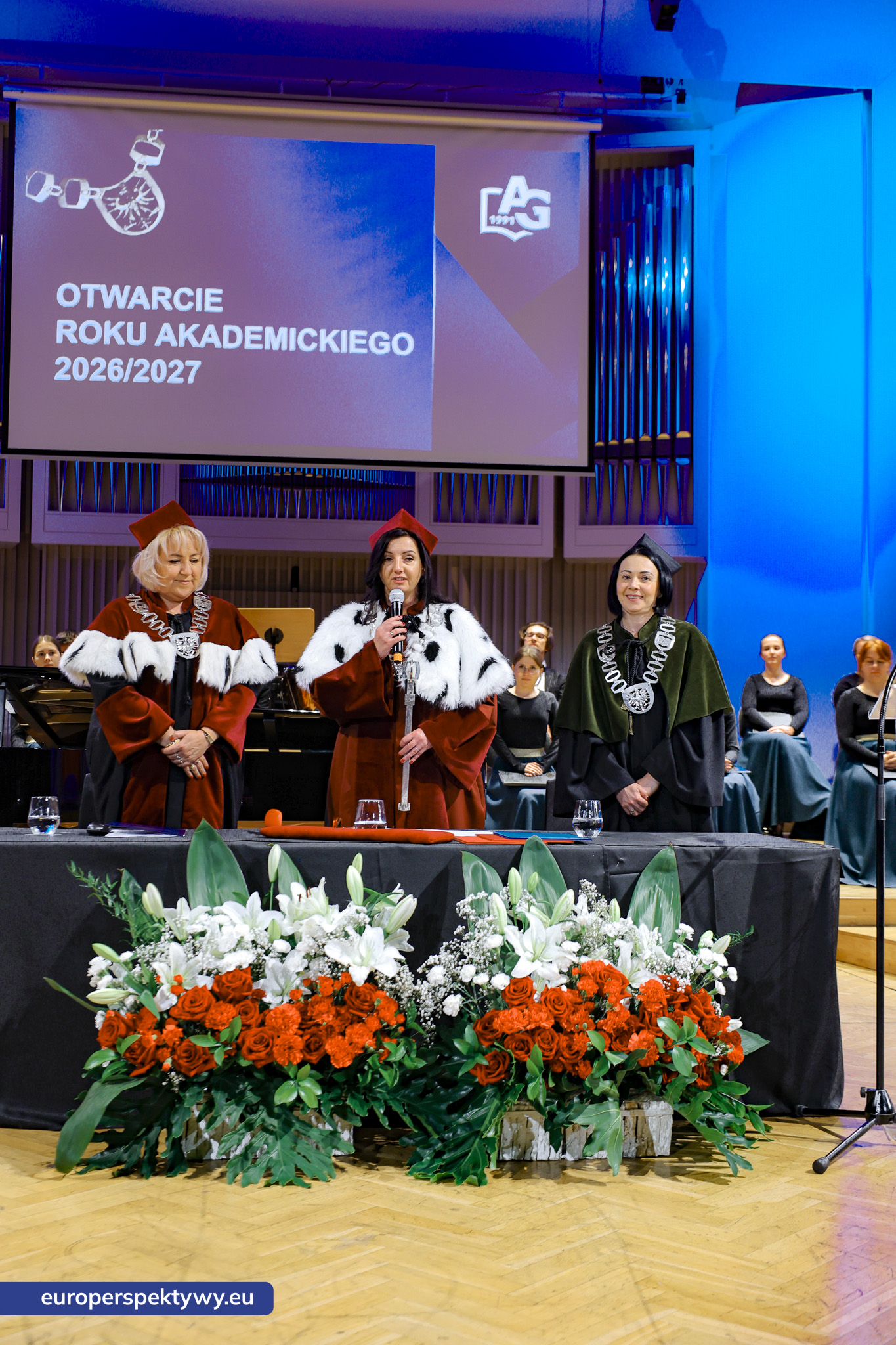 Akademia Górnośląska Inauguracja Roku Akademickiego 2026-379 Europerspektywy Akademia Górnośląska rozpoczęła nowy rok akademicki