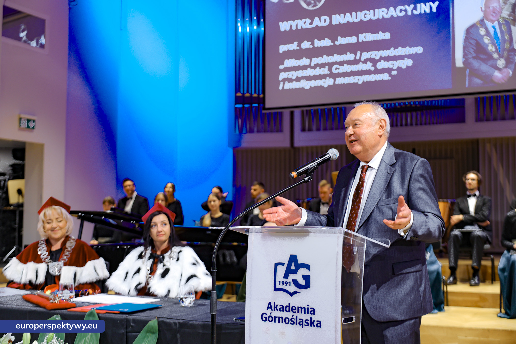 Akademia Górnośląska Inauguracja Roku Akademickiego 2026-386 Europerspektywy Akademia Górnośląska rozpoczęła nowy rok akademicki