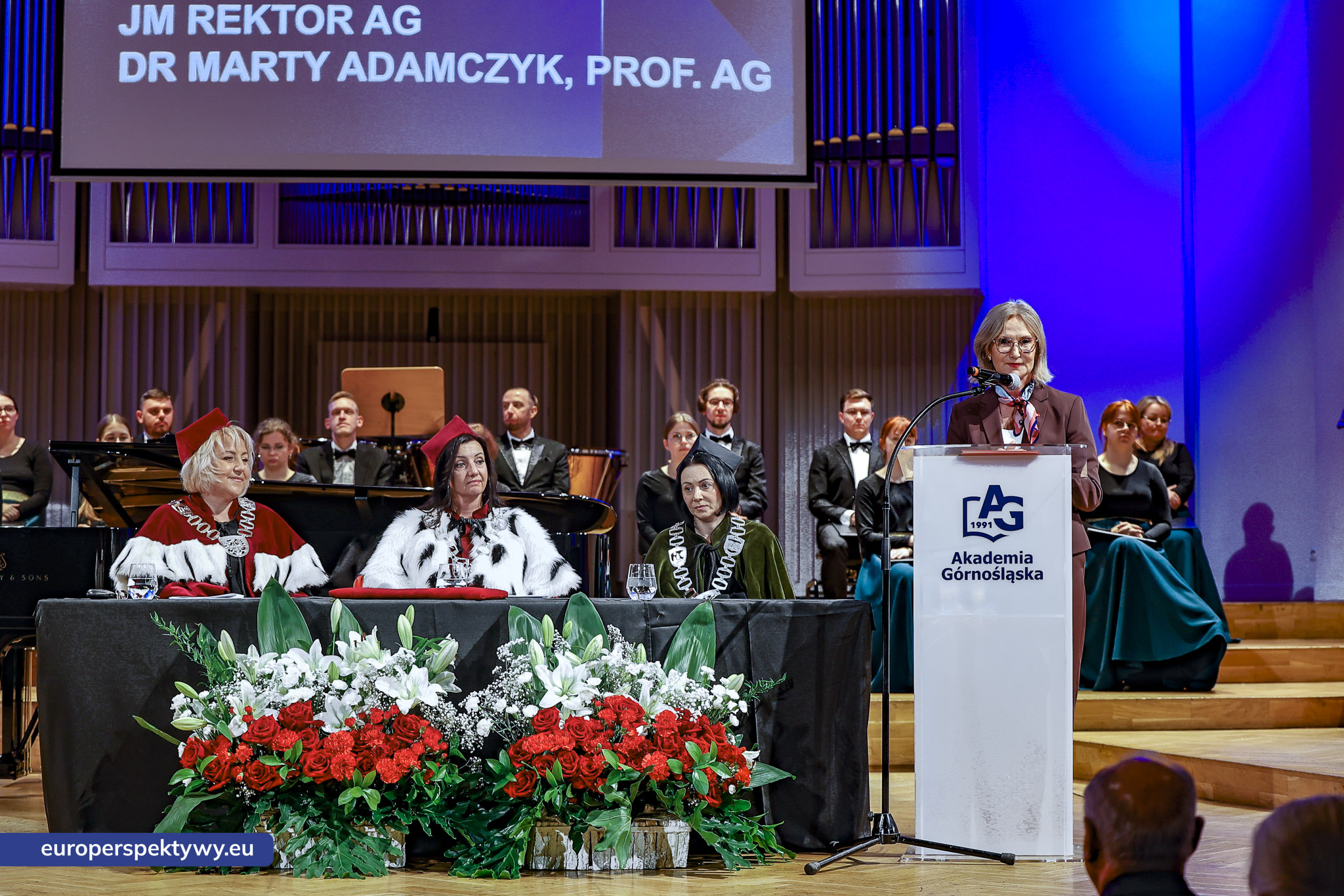Akademia Górnośląska Inauguracja Roku Akademickiego 2026-90 Europerspektywy Akademia Górnośląska rozpoczęła nowy rok akademicki