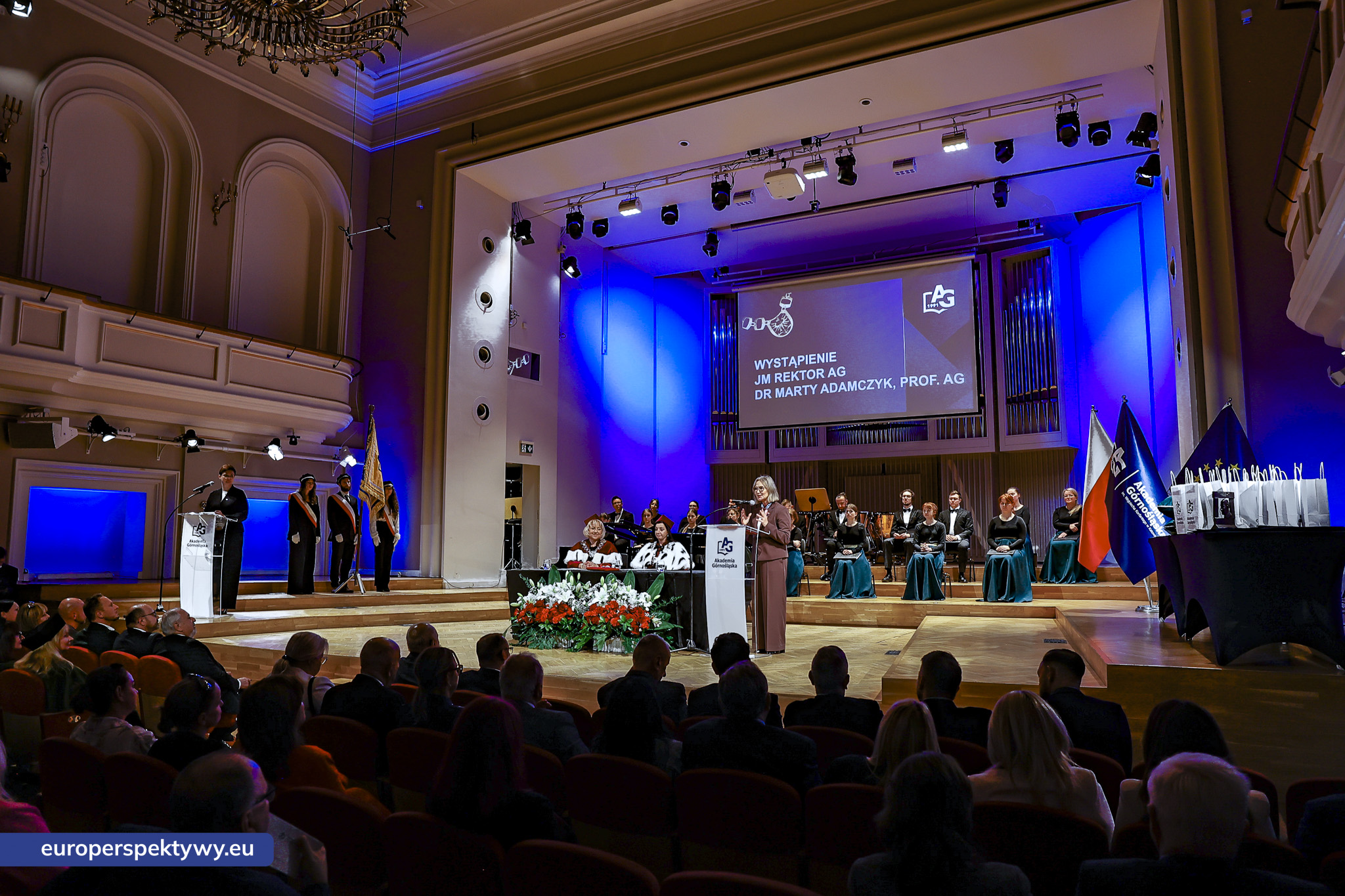 Akademia Górnośląska Inauguracja Roku Akademickiego 2026-91 Europerspektywy Akademia Górnośląska rozpoczęła nowy rok akademicki