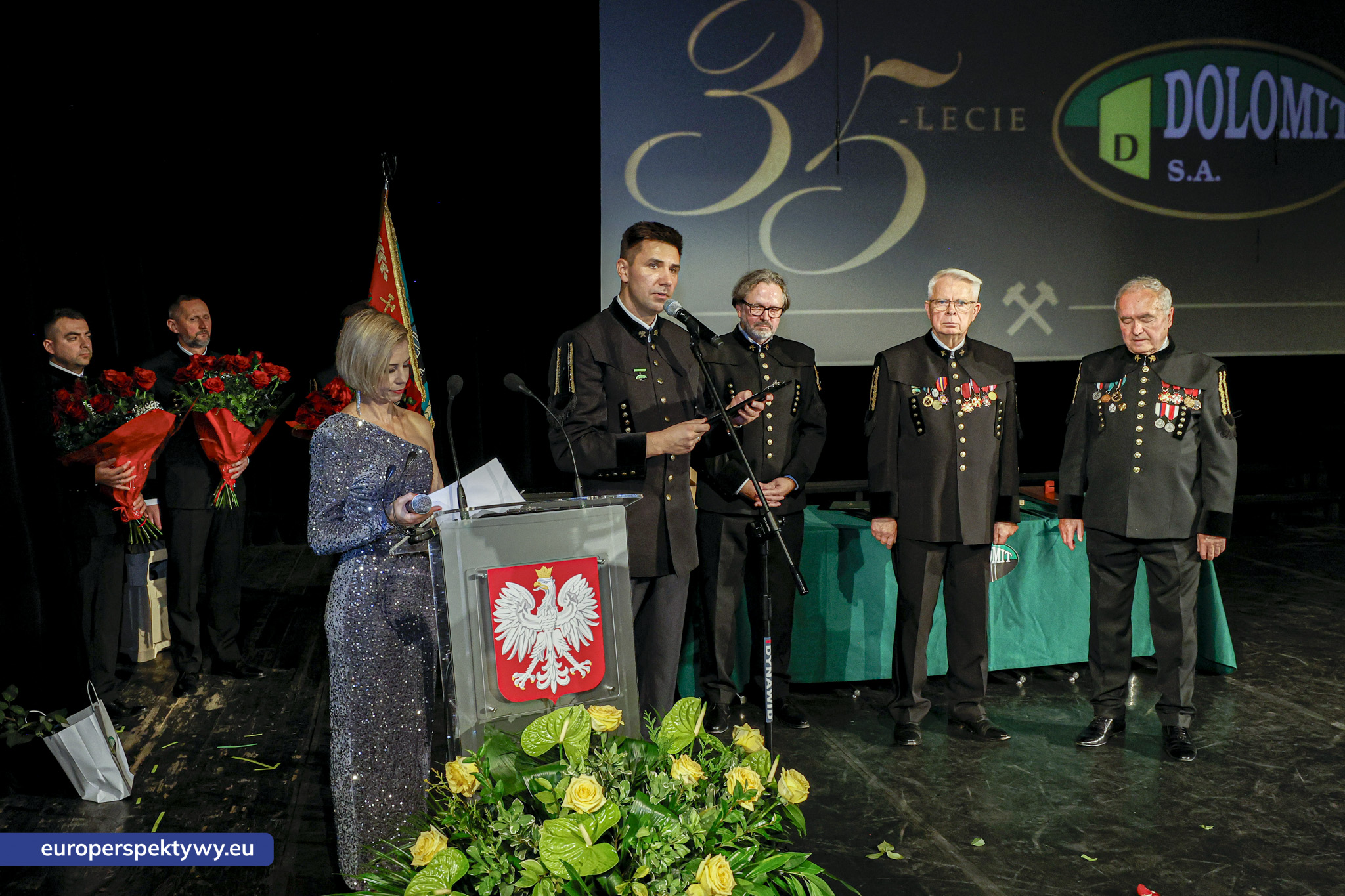 Dolomit Kopalnia Chruszczobród Jubileusz 35 lecia-145 Europerspektywy Dolomit S.A. świętował 35-lecie działalności. Od pracowniczej inicjatywy do nowoczesnej kopalni w Chruszczobrodzie