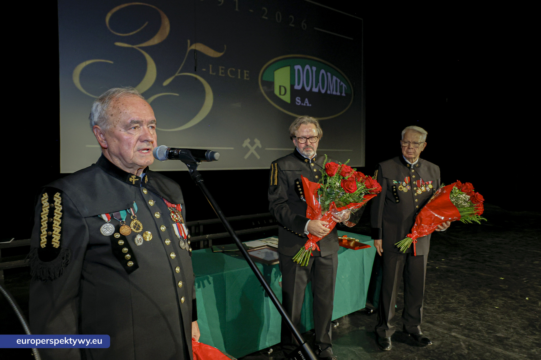 Dolomit Kopalnia Chruszczobród Jubileusz 35 lecia-149 Europerspektywy Dolomit S.A. świętował 35-lecie działalności. Od pracowniczej inicjatywy do nowoczesnej kopalni w Chruszczobrodzie