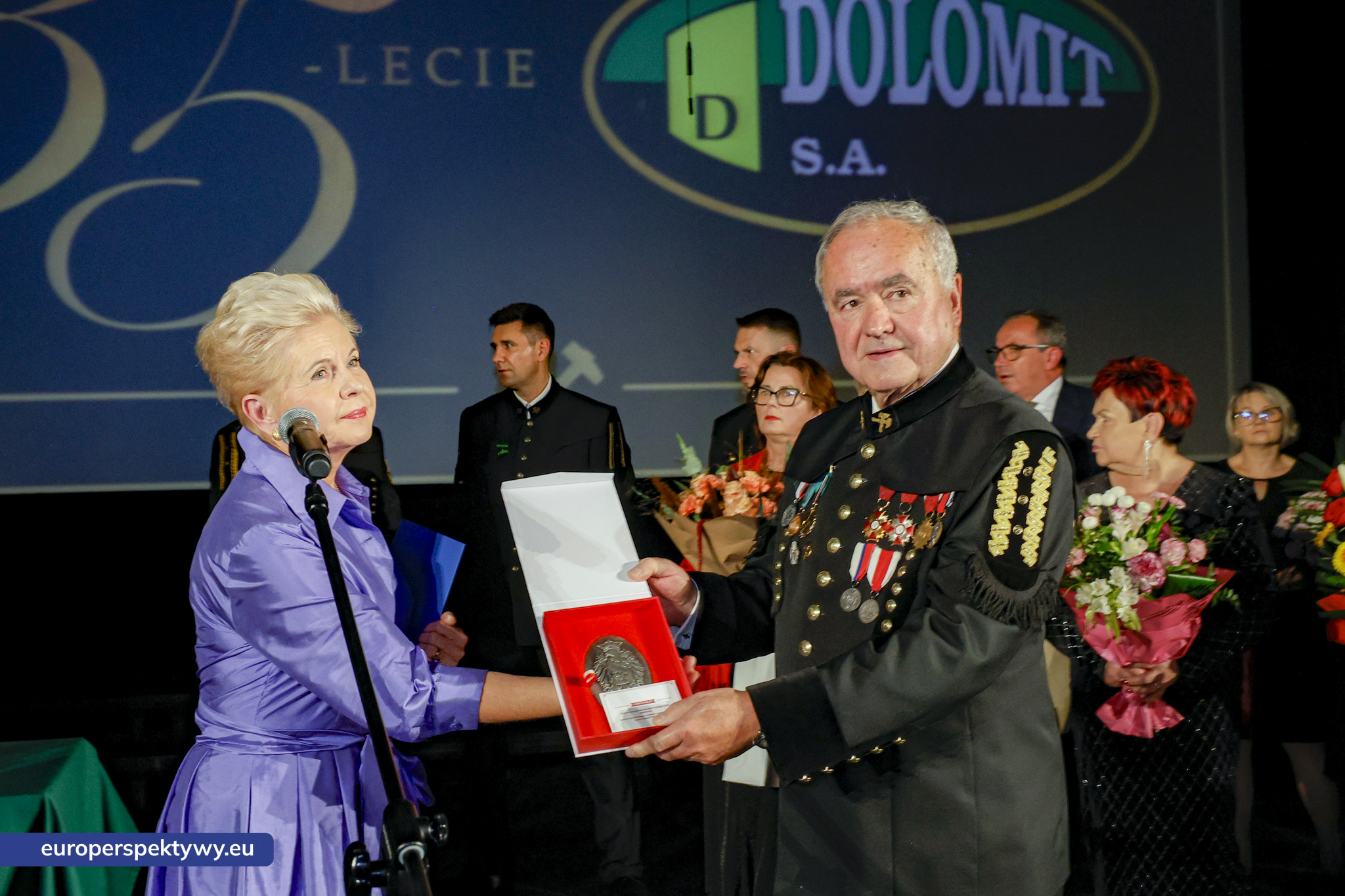 Dolomit Kopalnia Chruszczobród Jubileusz 35 lecia-153 Europerspektywy Dolomit S.A. świętował 35-lecie działalności. Od pracowniczej inicjatywy do nowoczesnej kopalni w Chruszczobrodzie