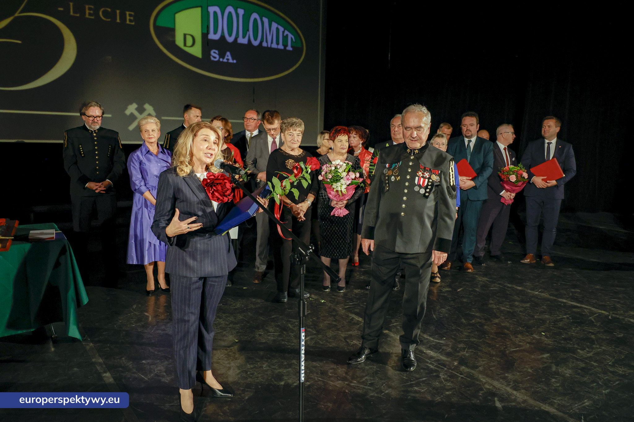 Dolomit Kopalnia Chruszczobród Jubileusz 35 lecia-160 Europerspektywy Dolomit S.A. świętował 35-lecie działalności. Od pracowniczej inicjatywy do nowoczesnej kopalni w Chruszczobrodzie