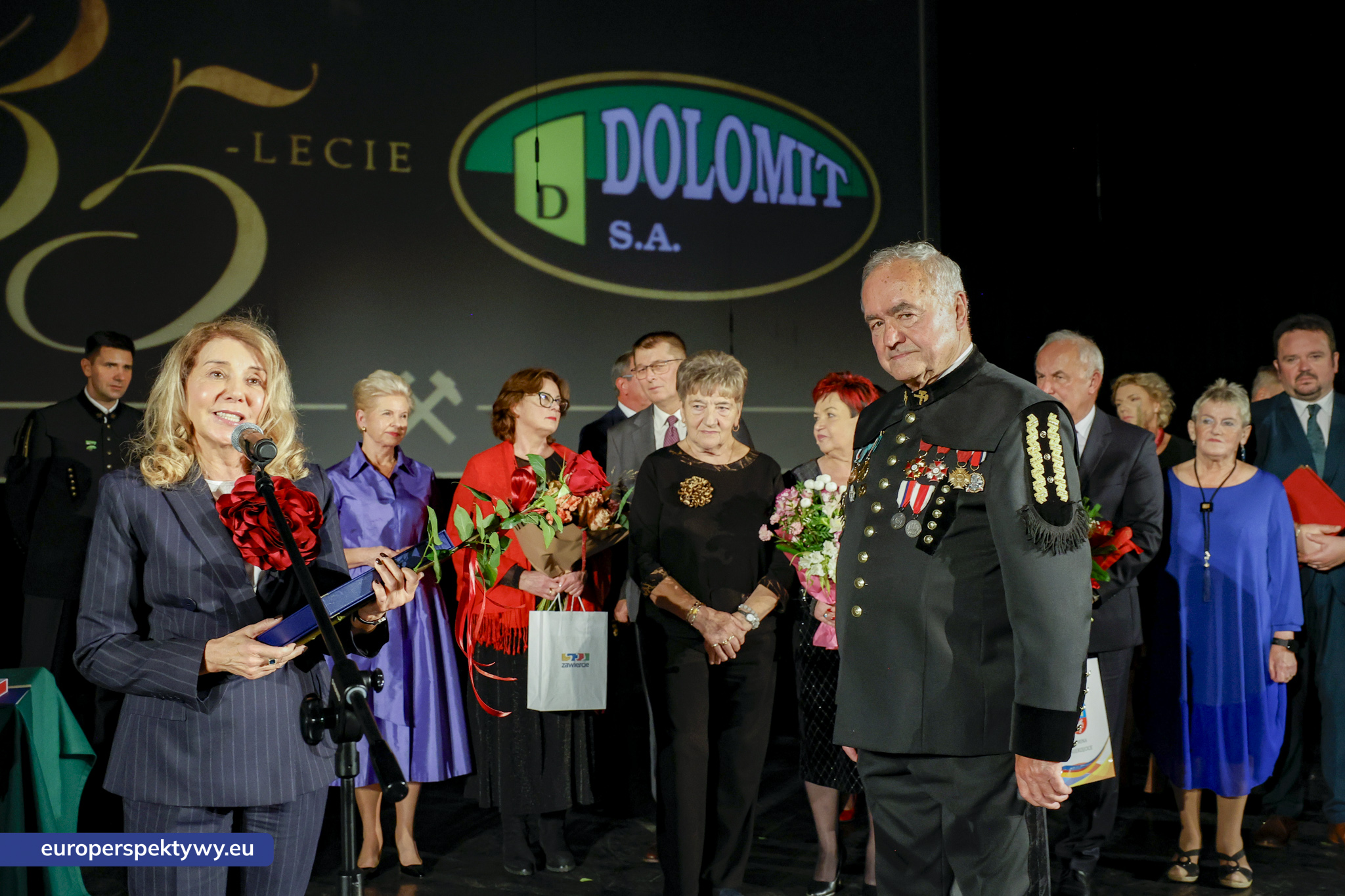 Dolomit Kopalnia Chruszczobród Jubileusz 35 lecia-161 Europerspektywy Dolomit S.A. świętował 35-lecie działalności. Od pracowniczej inicjatywy do nowoczesnej kopalni w Chruszczobrodzie