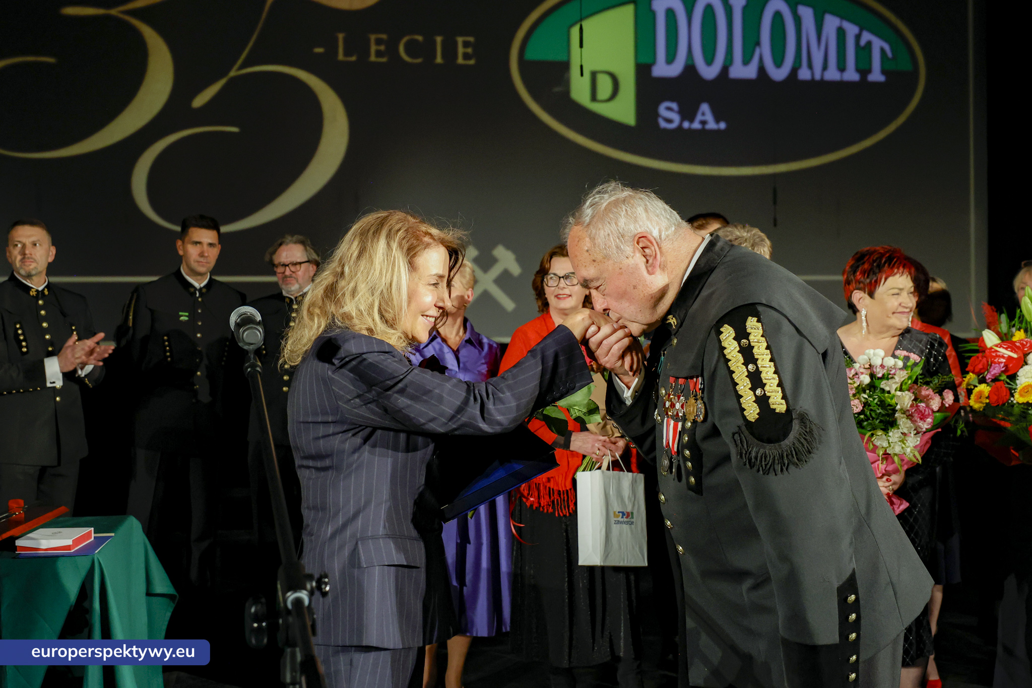 Dolomit Kopalnia Chruszczobród Jubileusz 35 lecia-162 Europerspektywy Dolomit S.A. świętował 35-lecie działalności. Od pracowniczej inicjatywy do nowoczesnej kopalni w Chruszczobrodzie