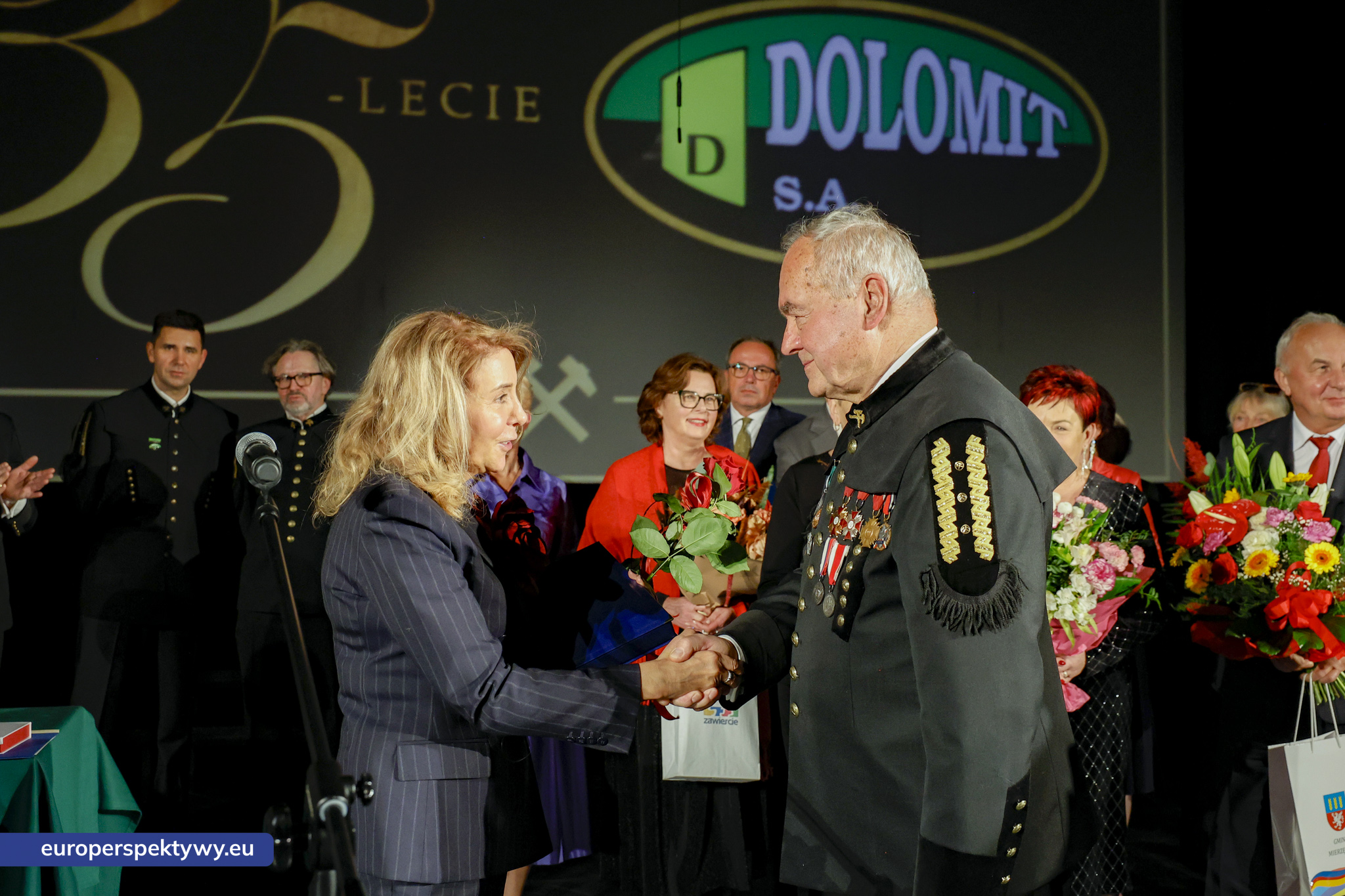 Dolomit Kopalnia Chruszczobród Jubileusz 35 lecia-163 Europerspektywy Dolomit S.A. świętował 35-lecie działalności. Od pracowniczej inicjatywy do nowoczesnej kopalni w Chruszczobrodzie