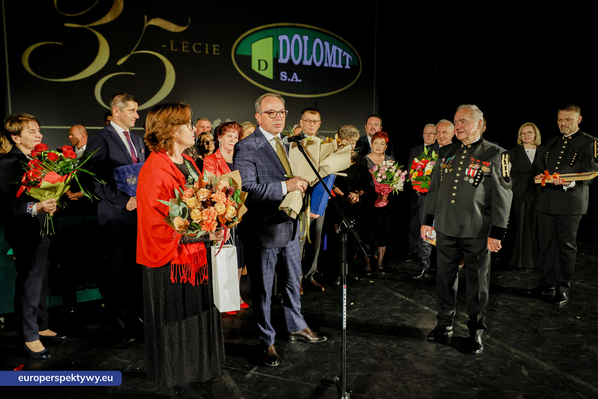Dolomit Kopalnia Chruszczobród Jubileusz 35 lecia-176 Europerspektywy Dolomit S.A. świętował 35-lecie działalności. Od pracowniczej inicjatywy do nowoczesnej kopalni w Chruszczobrodzie