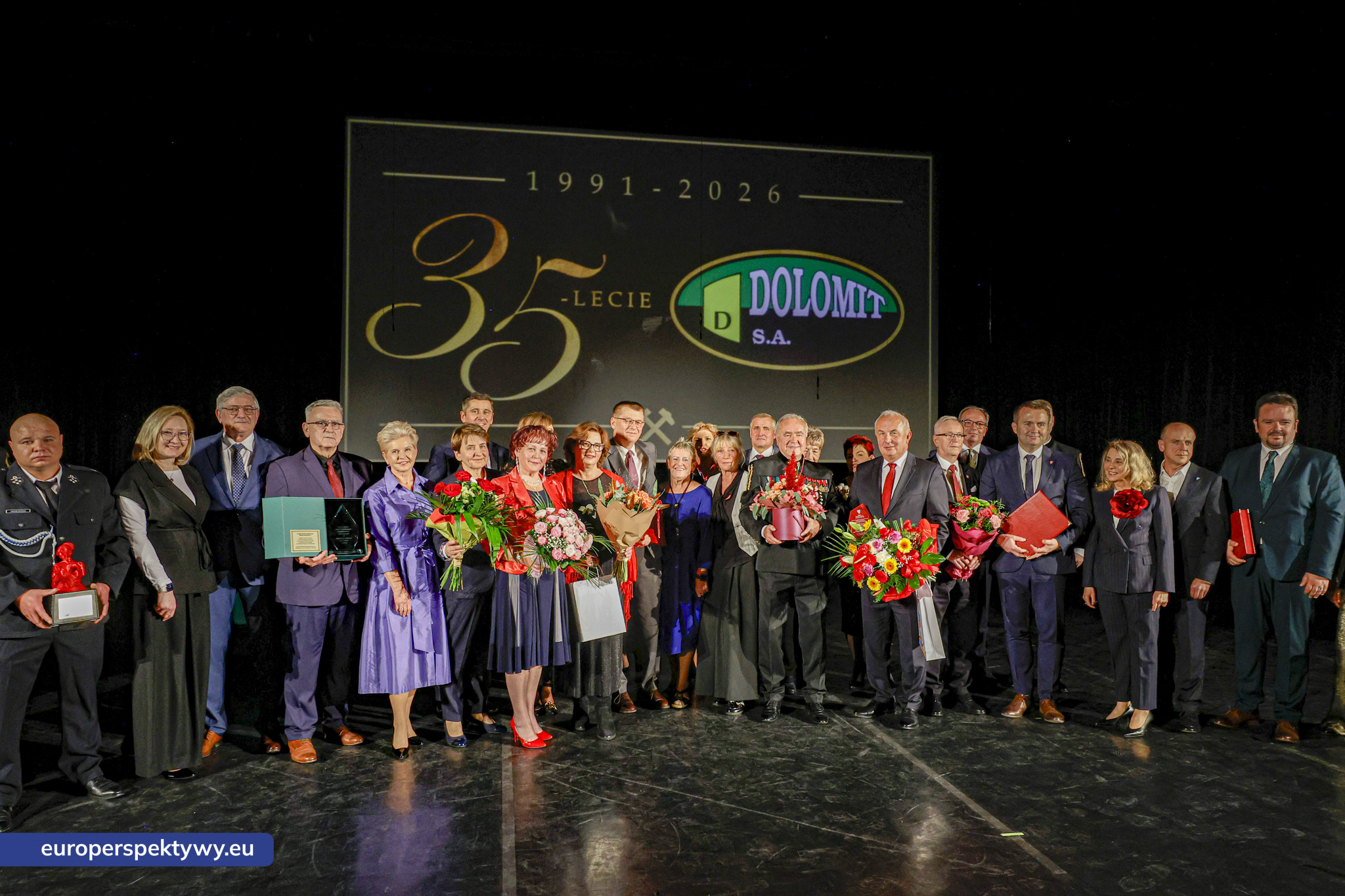 Dolomit Kopalnia Chruszczobród Jubileusz 35 lecia-178 Europerspektywy Dolomit S.A. świętował 35-lecie działalności. Od pracowniczej inicjatywy do nowoczesnej kopalni w Chruszczobrodzie