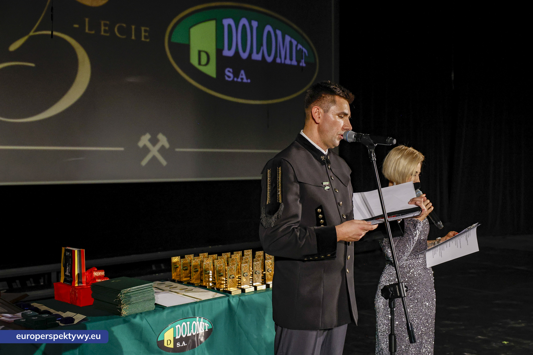 Dolomit Kopalnia Chruszczobród Jubileusz 35 lecia-41 Europerspektywy Dolomit S.A. świętował 35-lecie działalności. Od pracowniczej inicjatywy do nowoczesnej kopalni w Chruszczobrodzie