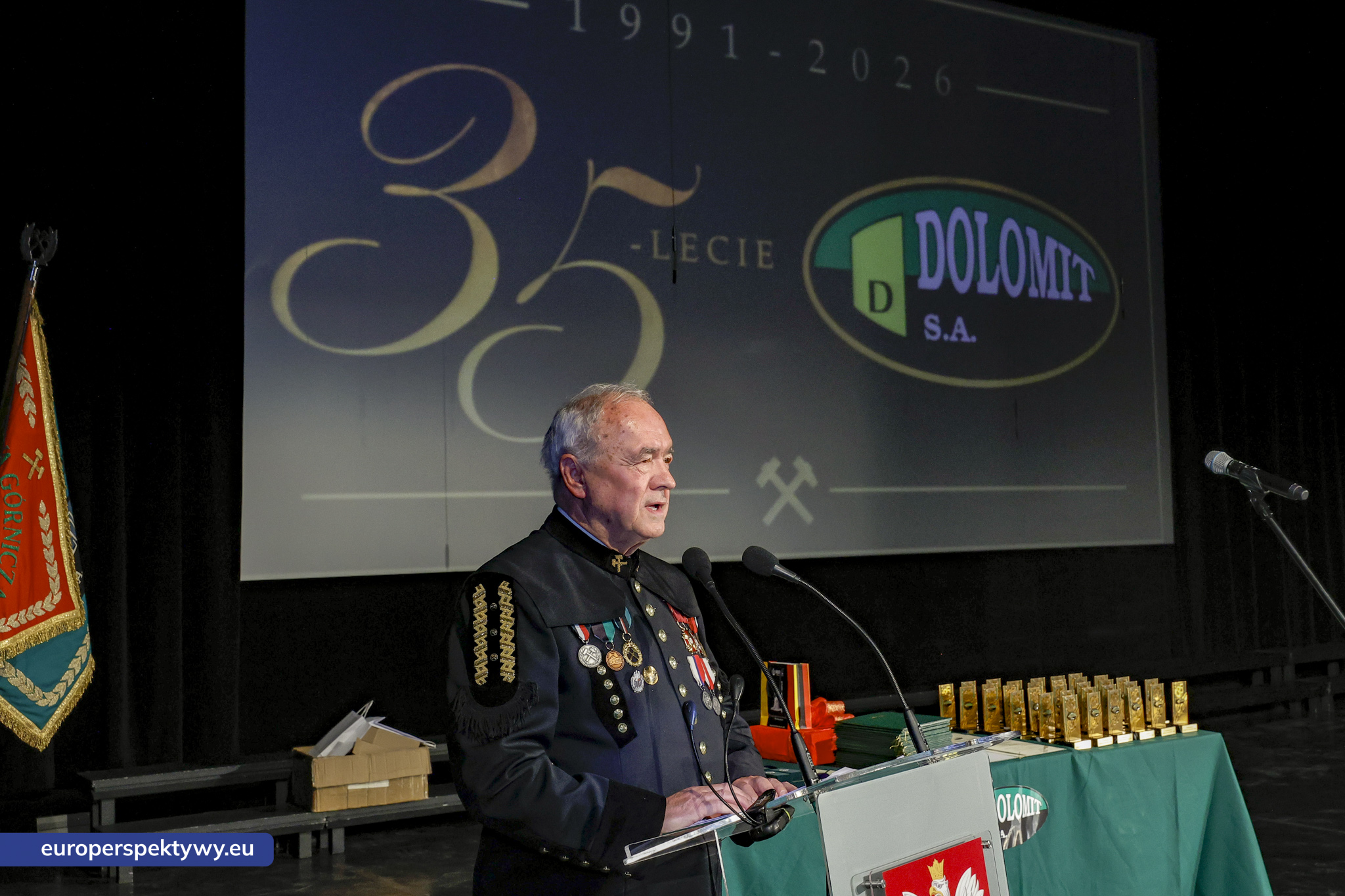 Dolomit Kopalnia Chruszczobród Jubileusz 35 lecia-51 Europerspektywy Dolomit S.A. świętował 35-lecie działalności. Od pracowniczej inicjatywy do nowoczesnej kopalni w Chruszczobrodzie
