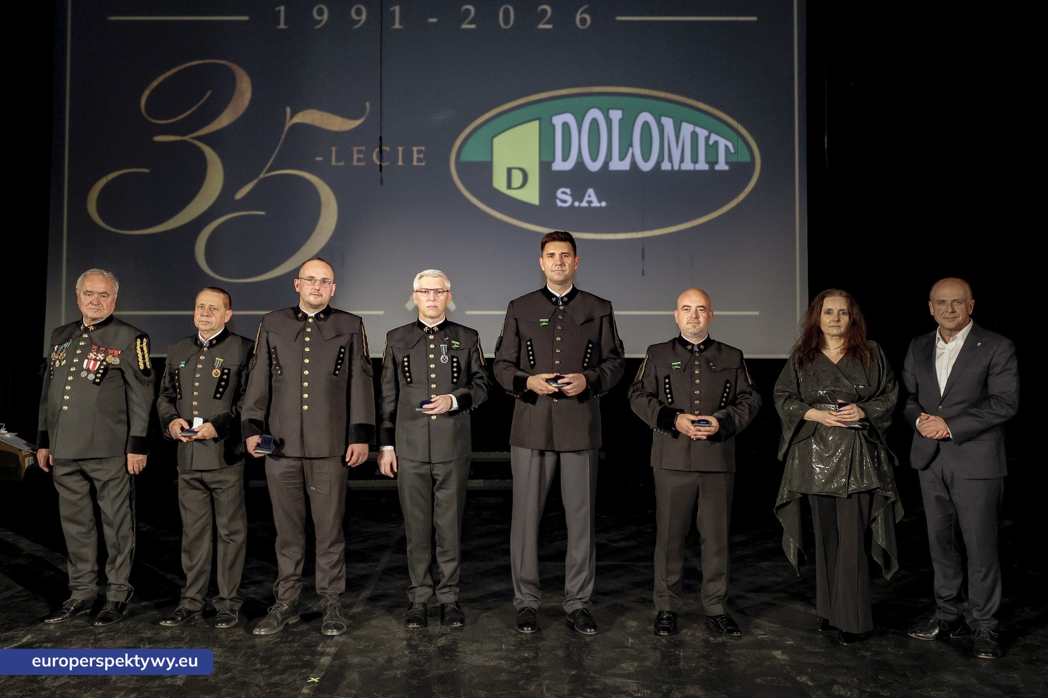 Dolomit Kopalnia Chruszczobród Jubileusz 35 lecia-76 Europerspektywy Dolomit S.A. świętował 35-lecie działalności. Od pracowniczej inicjatywy do nowoczesnej kopalni w Chruszczobrodzie
