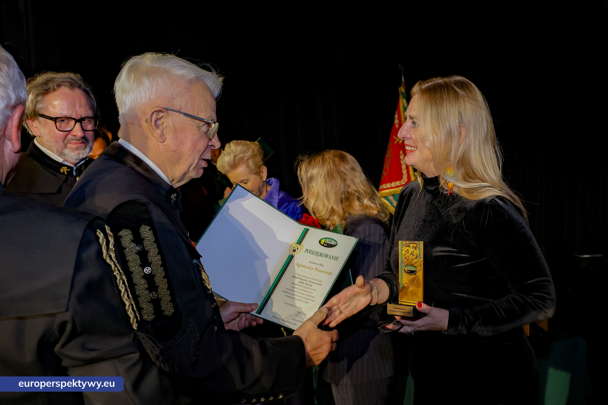 Dolomit Kopalnia Chruszczobród Jubileusz 35 lecia-82 Europerspektywy Dolomit S.A. świętował 35-lecie działalności. Od pracowniczej inicjatywy do nowoczesnej kopalni w Chruszczobrodzie