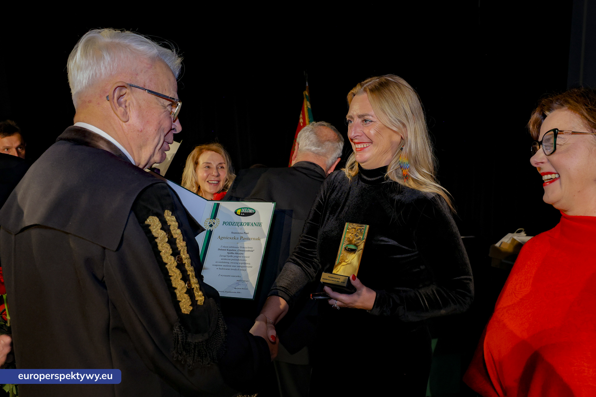 Dolomit Kopalnia Chruszczobród Jubileusz 35 lecia-83 Europerspektywy Dolomit S.A. świętował 35-lecie działalności. Od pracowniczej inicjatywy do nowoczesnej kopalni w Chruszczobrodzie