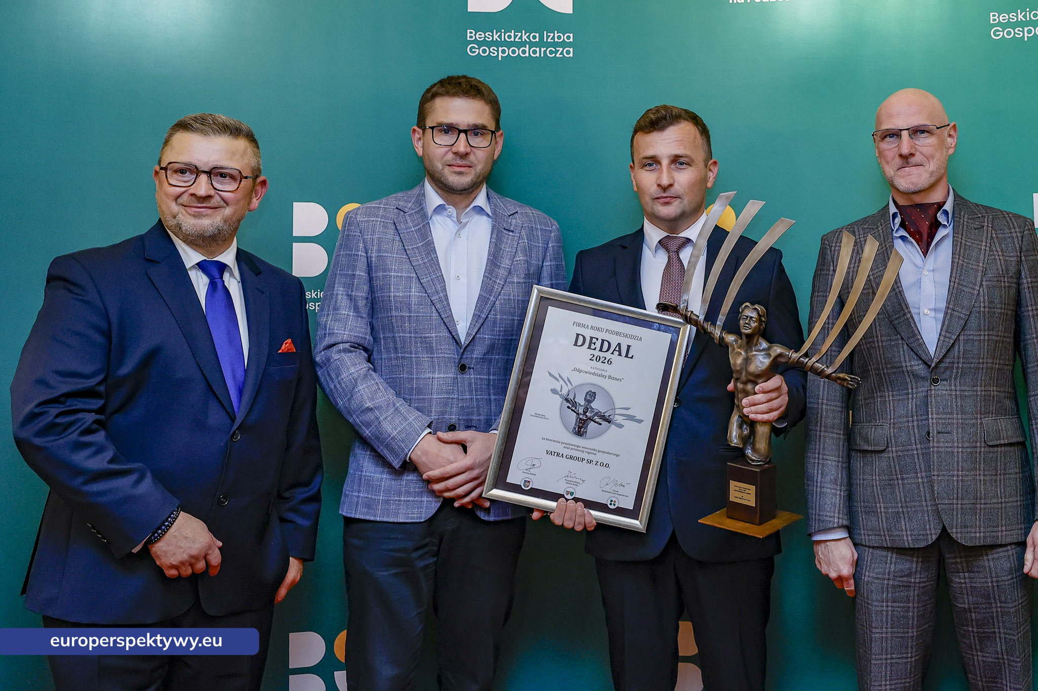 Europerspektywy Firma Roku Podbeskidzia 2026. Poznaliśmy laureatów XVI Gali Finałowej