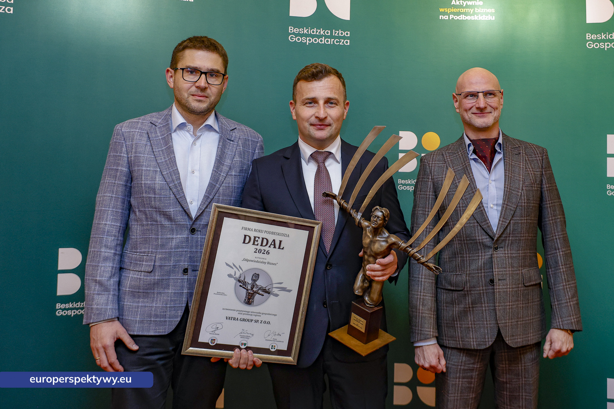 Europerspektywy Firma Roku Podbeskidzia 2026. Poznaliśmy laureatów XVI Gali Finałowej