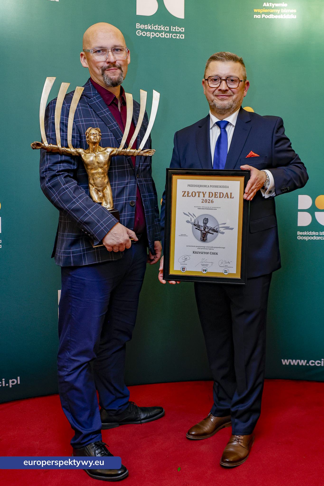Europerspektywy Firma Roku Podbeskidzia 2026. Poznaliśmy laureatów XVI Gali Finałowej