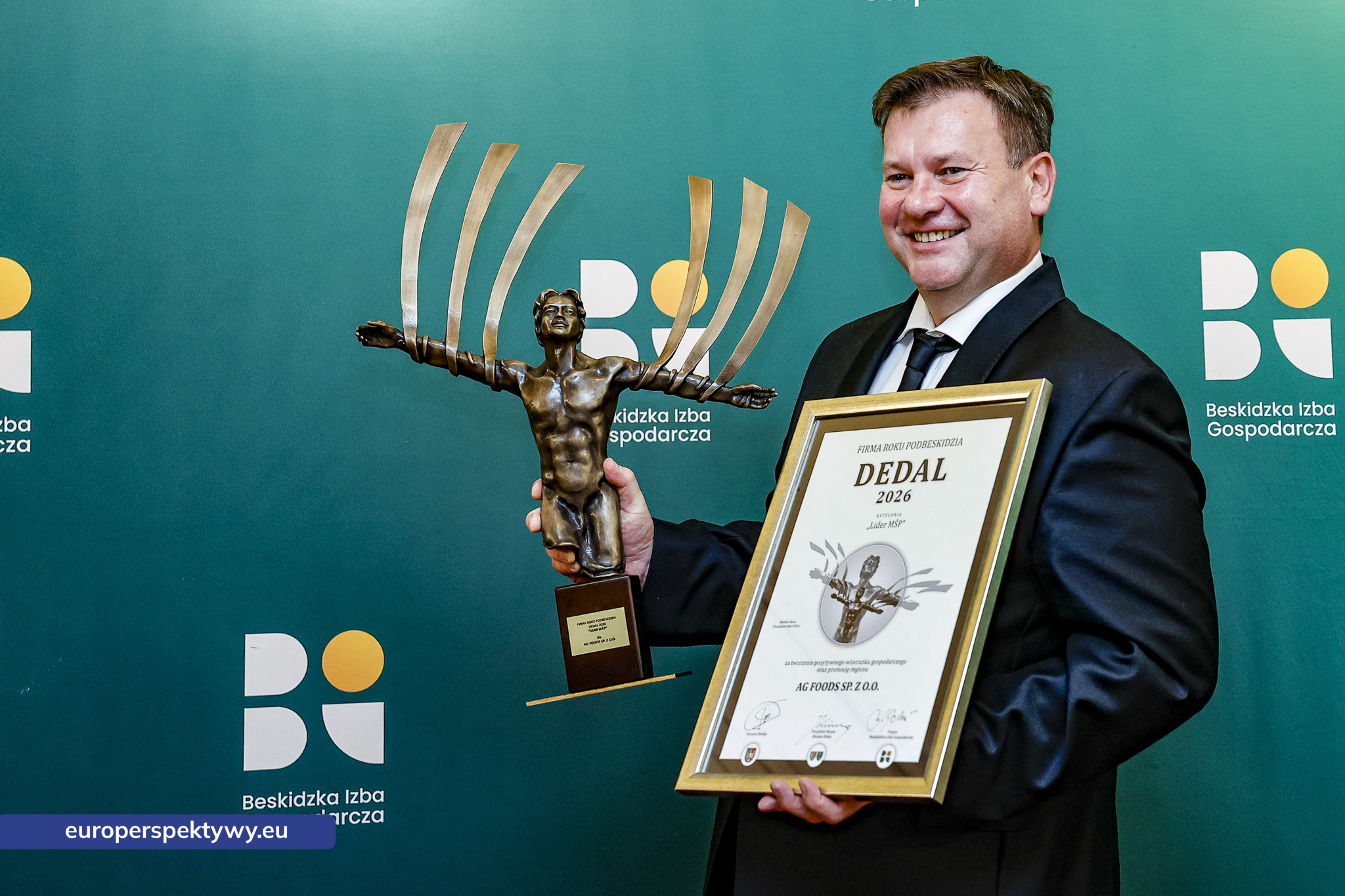 Europerspektywy Firma Roku Podbeskidzia 2026. Poznaliśmy laureatów XVI Gali Finałowej