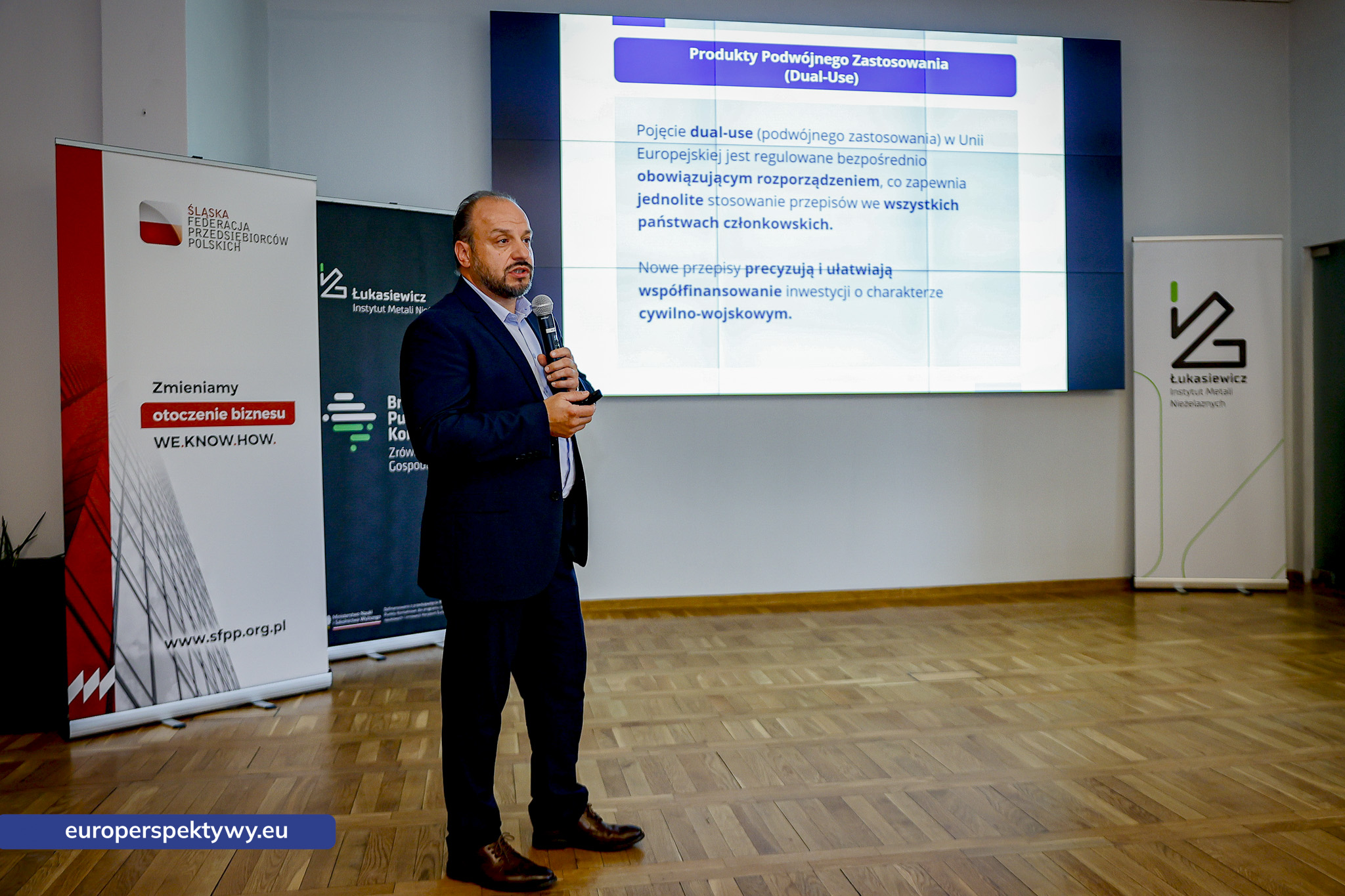 Europerspektywy Impuls dla Biznesu. Łukasiewicz – IMN i ŚFPP o inwestycjach, surowcach krytycznych i dual use