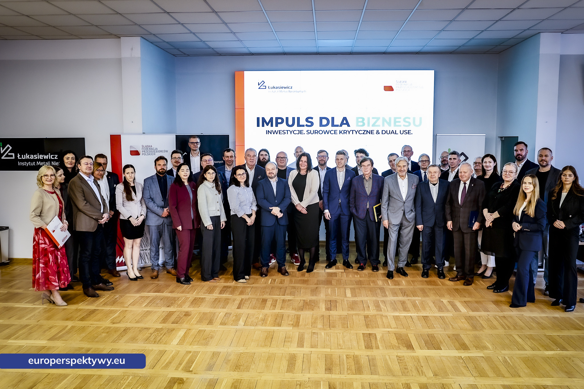 Europerspektywy Impuls dla Biznesu. Łukasiewicz – IMN i ŚFPP o inwestycjach, surowcach krytycznych i dual use