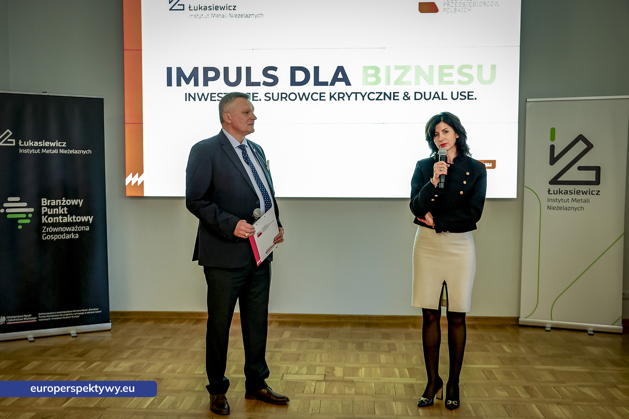 Europerspektywy Impuls dla Biznesu. Łukasiewicz – IMN i ŚFPP o inwestycjach, surowcach krytycznych i dual use