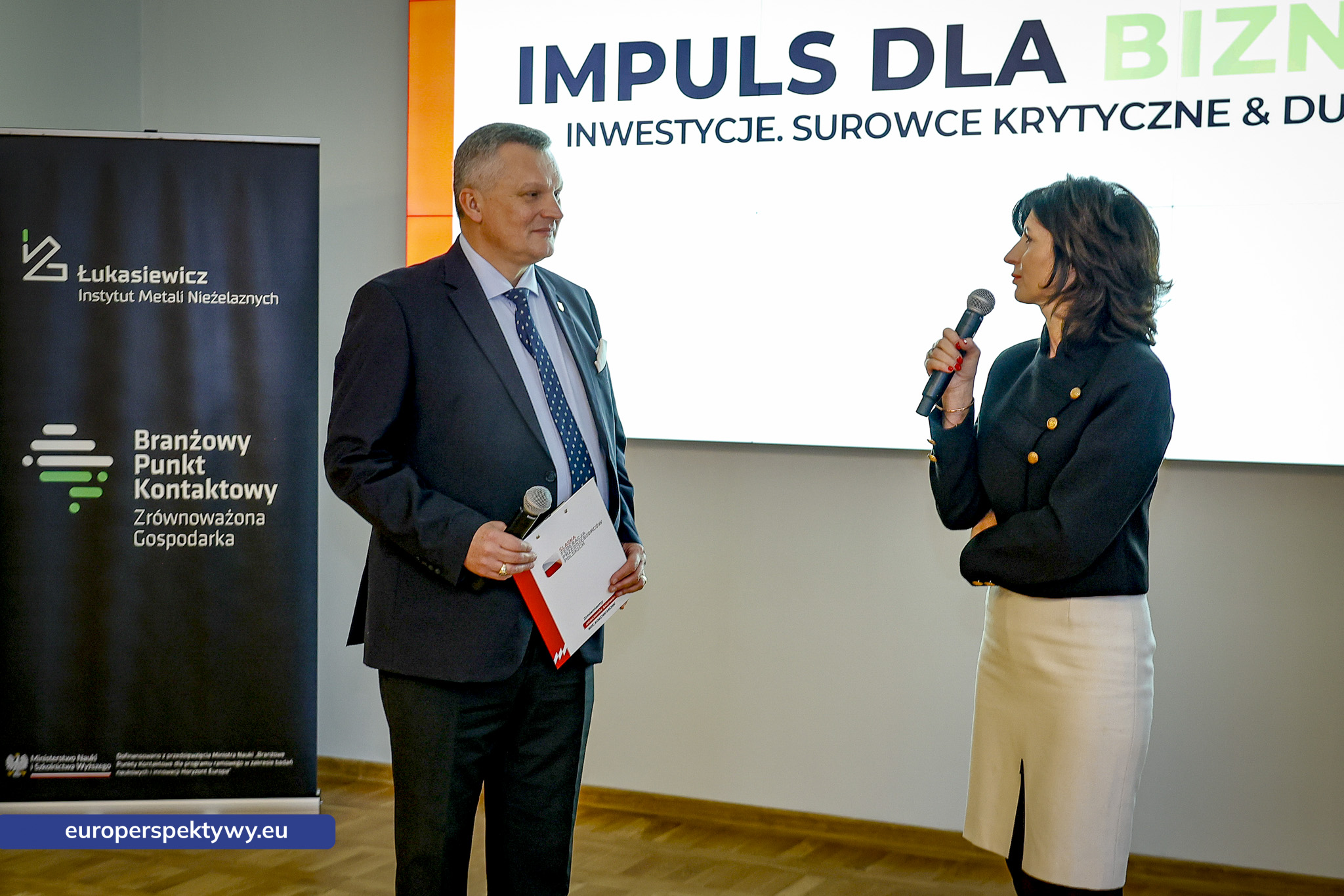 Europerspektywy Impuls dla Biznesu. Łukasiewicz – IMN i ŚFPP o inwestycjach, surowcach krytycznych i dual use