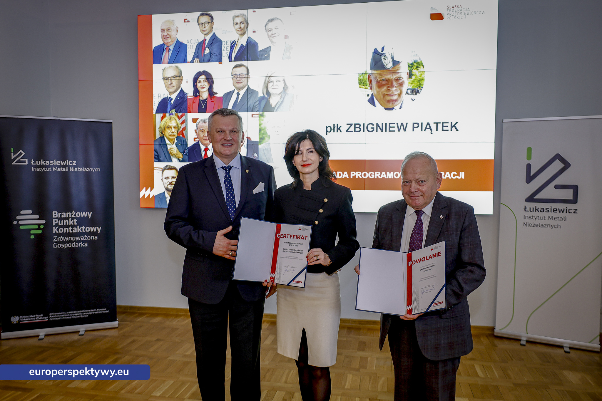 Europerspektywy Impuls dla Biznesu. Łukasiewicz – IMN i ŚFPP o inwestycjach, surowcach krytycznych i dual use