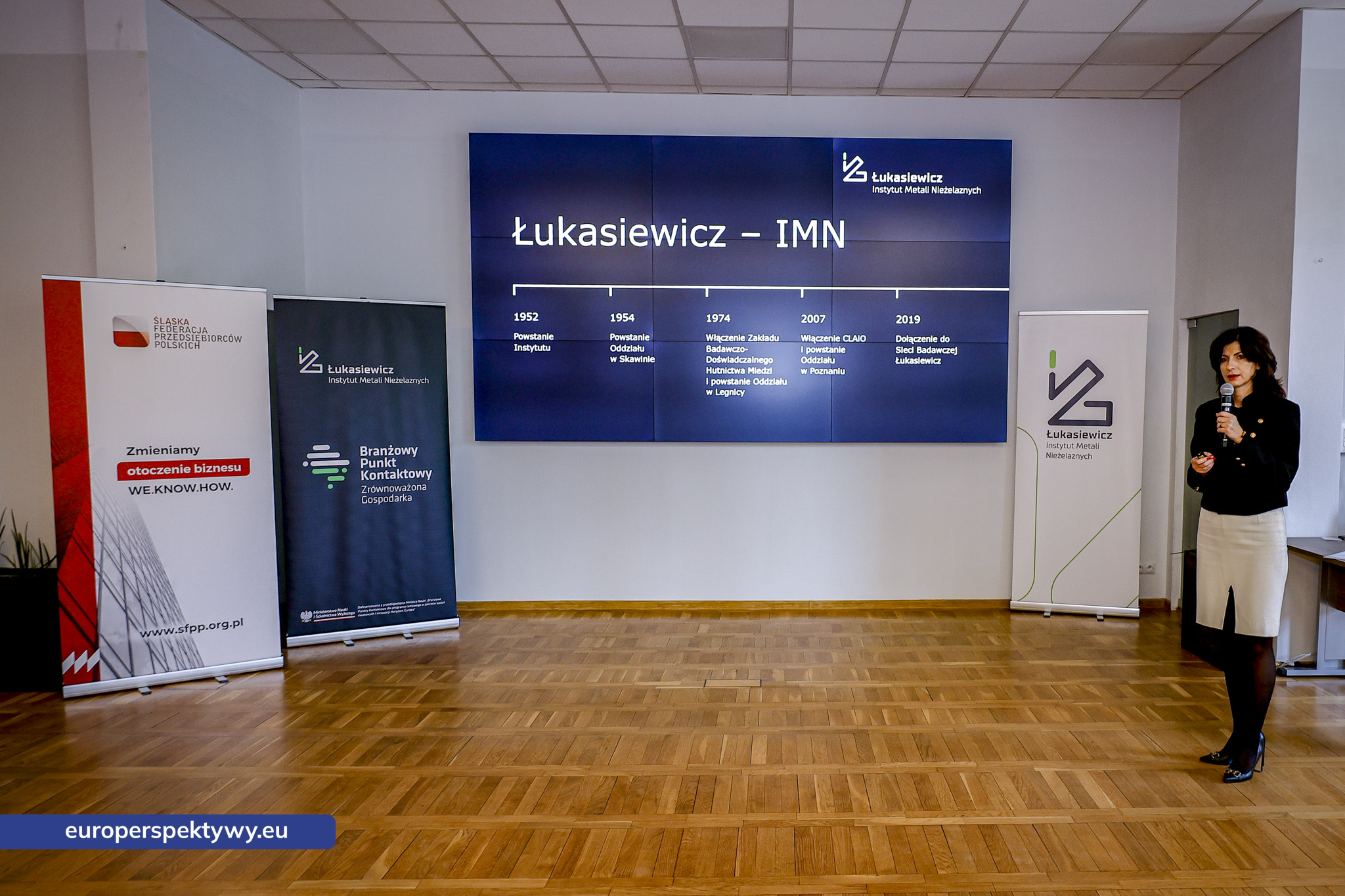 Europerspektywy Impuls dla Biznesu. Łukasiewicz – IMN i ŚFPP o inwestycjach, surowcach krytycznych i dual use