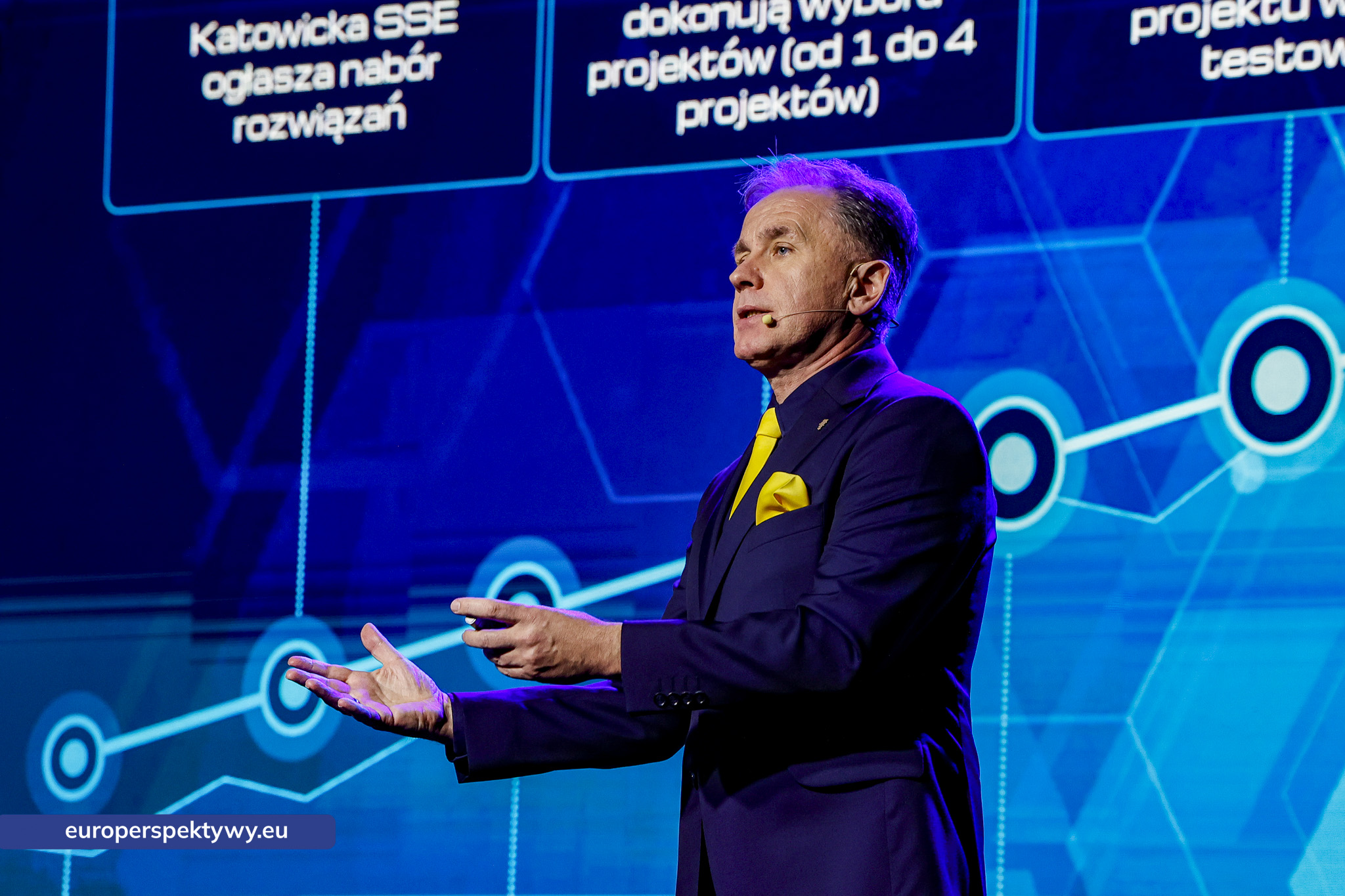 KSSE rozwija koncepcję Śląskiego Akceleratora Innowacji. Region postawił na technologie i współpracę. Konferencja KSSE Suwerenność zaczyna się na Śląsku – Region Technologicznej Transformacji Prezes KSSE Rafał Żelazny