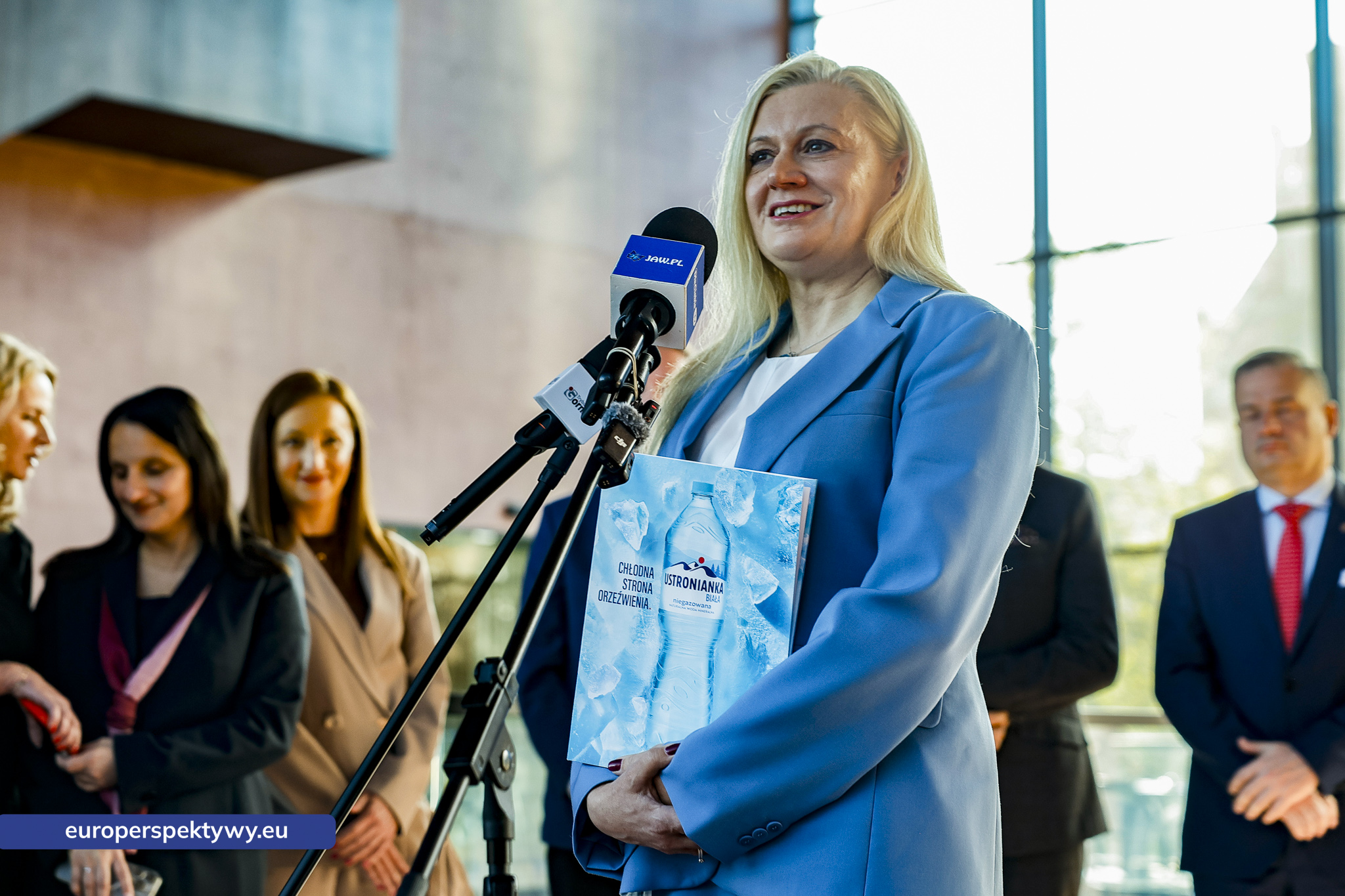 Barbara Bożek-Paczesny, prezes Ustronianki podczas konferencji KSSE w Akademii Muzycznej w Katowicach