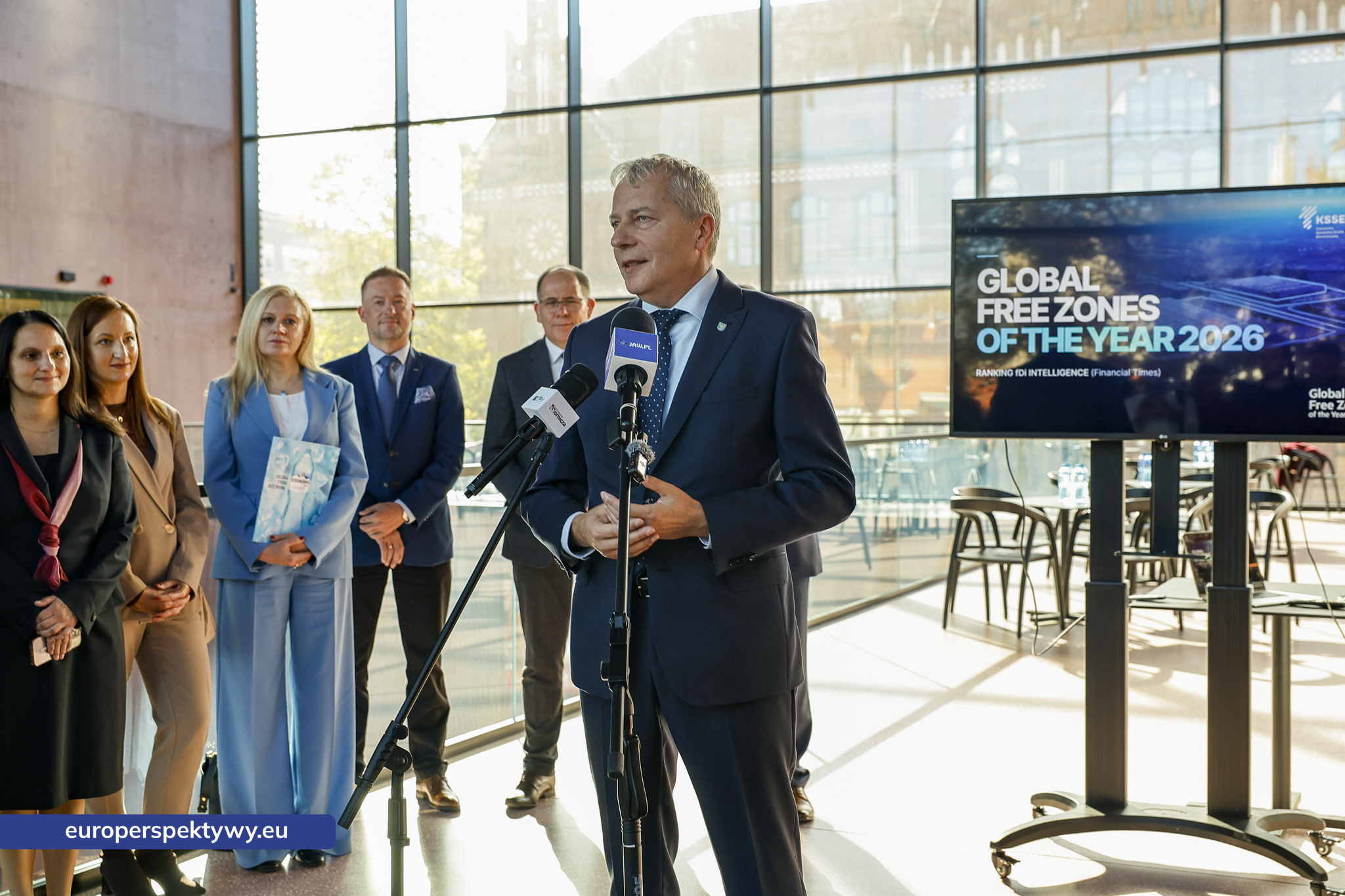 Europerspektywy KSSE wśród najlepszych stref świata. Sukces w rankingu 2026