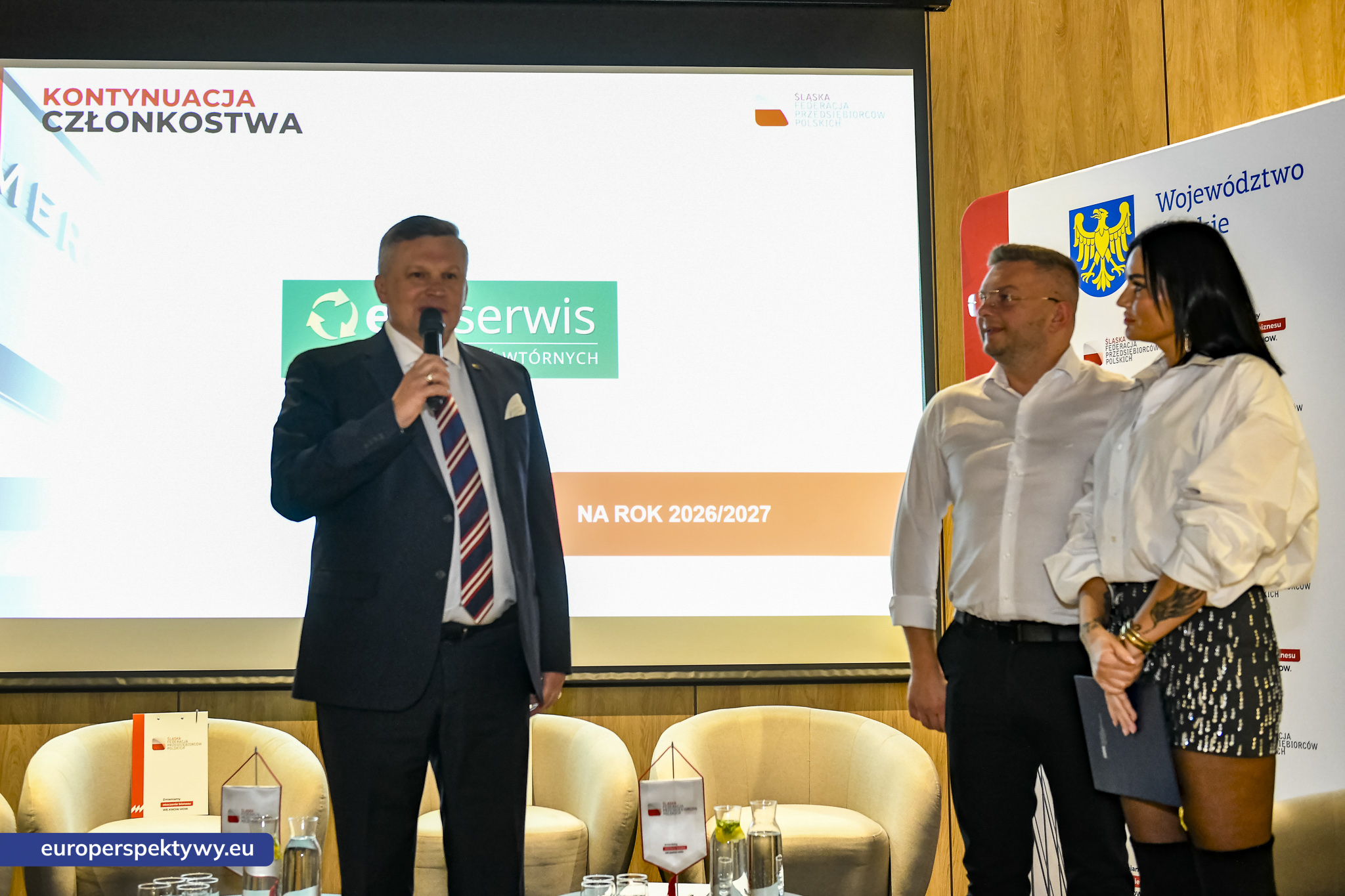 Śląska Federacja Przedsiębiorców Polskich „Biznes na wysokości” Hotel Mercure Szczyrk-105 Europerspektywy Biznes na Wysokości. Śląska Federacja Przedsiębiorców Polskich rozwija współpracę dla regionu