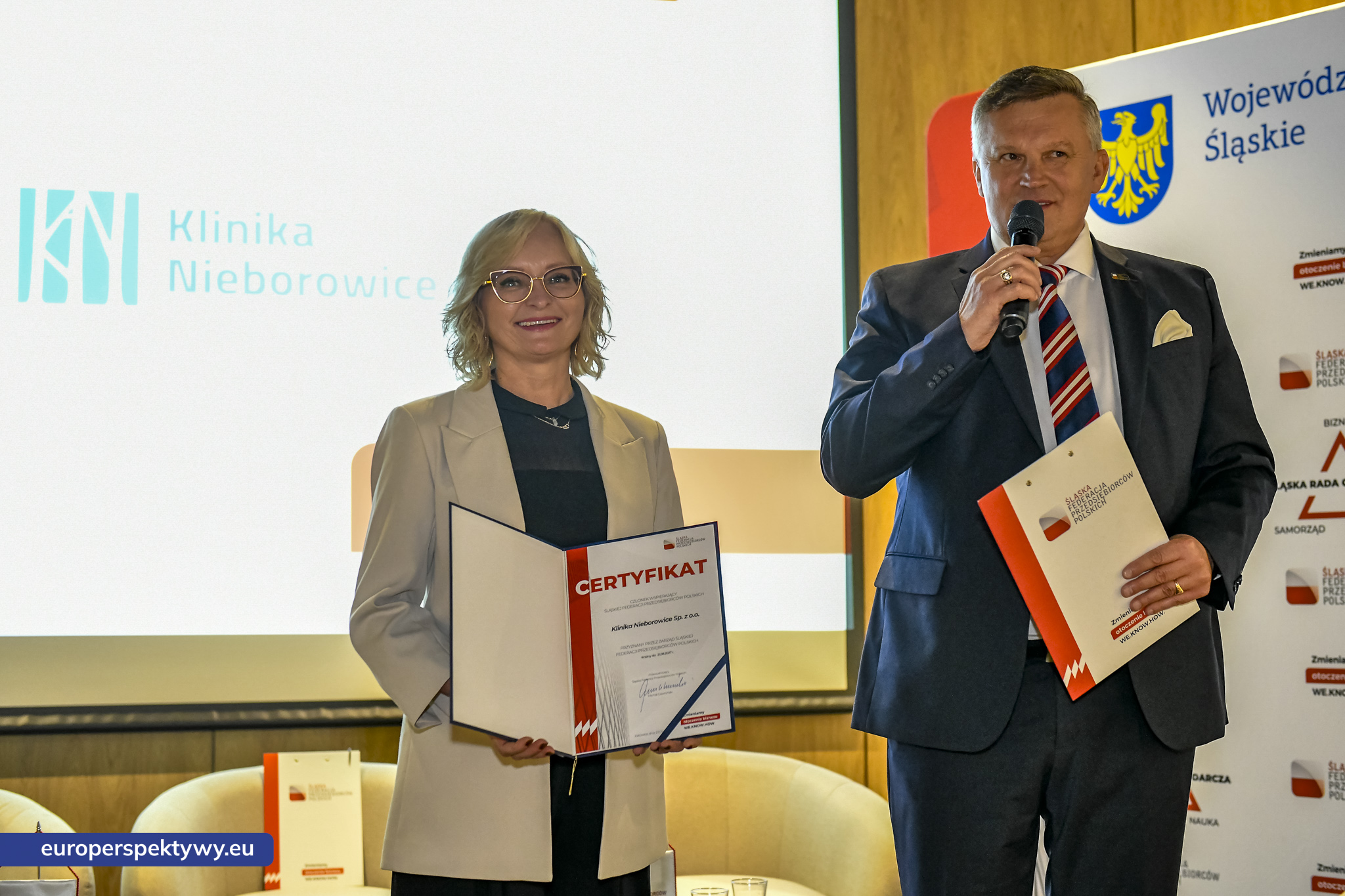 Śląska Federacja Przedsiębiorców Polskich „Biznes na wysokości” Hotel Mercure Szczyrk-118 Europerspektywy Biznes na Wysokości. Śląska Federacja Przedsiębiorców Polskich rozwija współpracę dla regionu