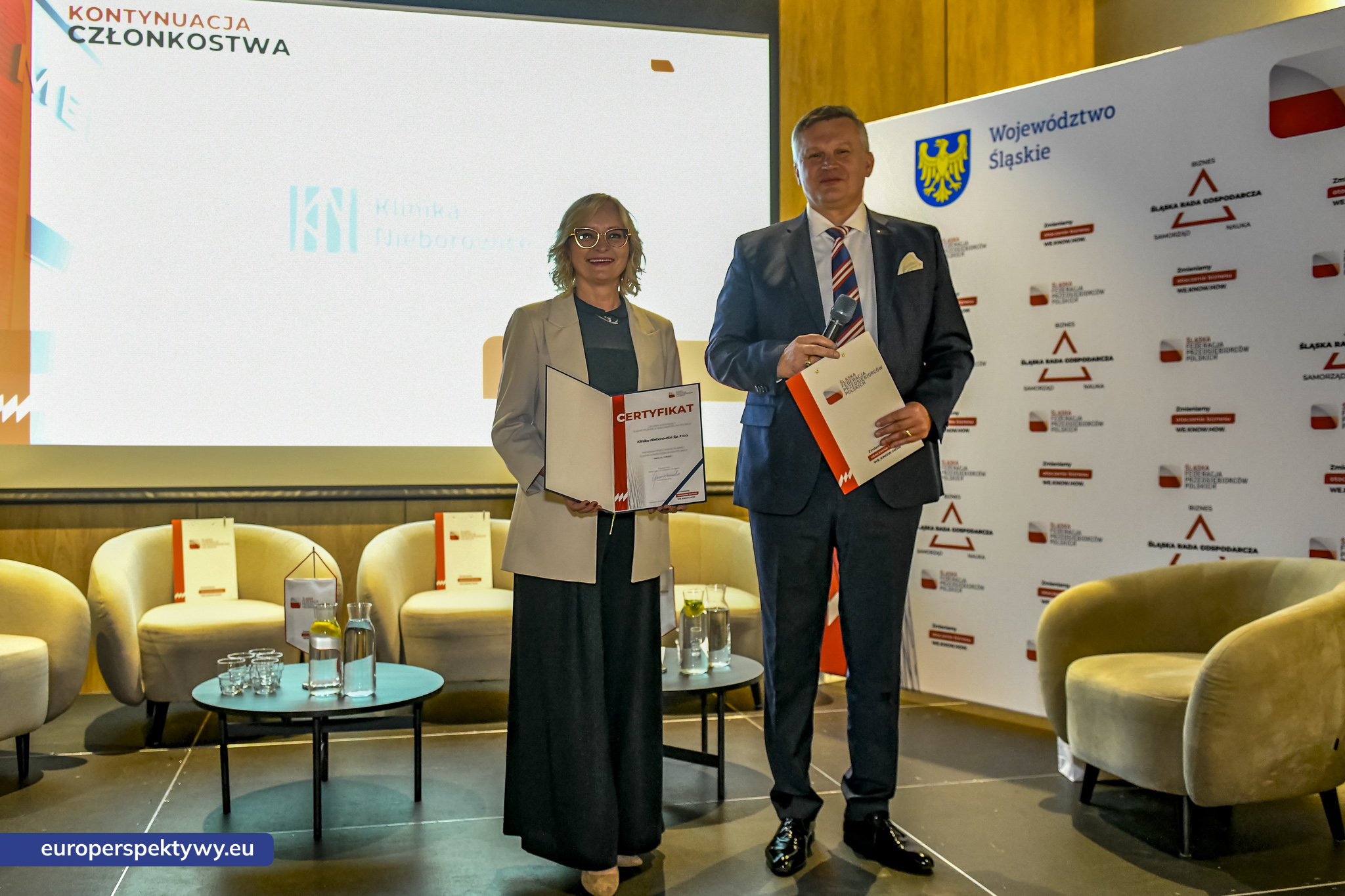 Śląska Federacja Przedsiębiorców Polskich „Biznes na wysokości” Hotel Mercure Szczyrk-119 Europerspektywy Biznes na Wysokości. Śląska Federacja Przedsiębiorców Polskich rozwija współpracę dla regionu