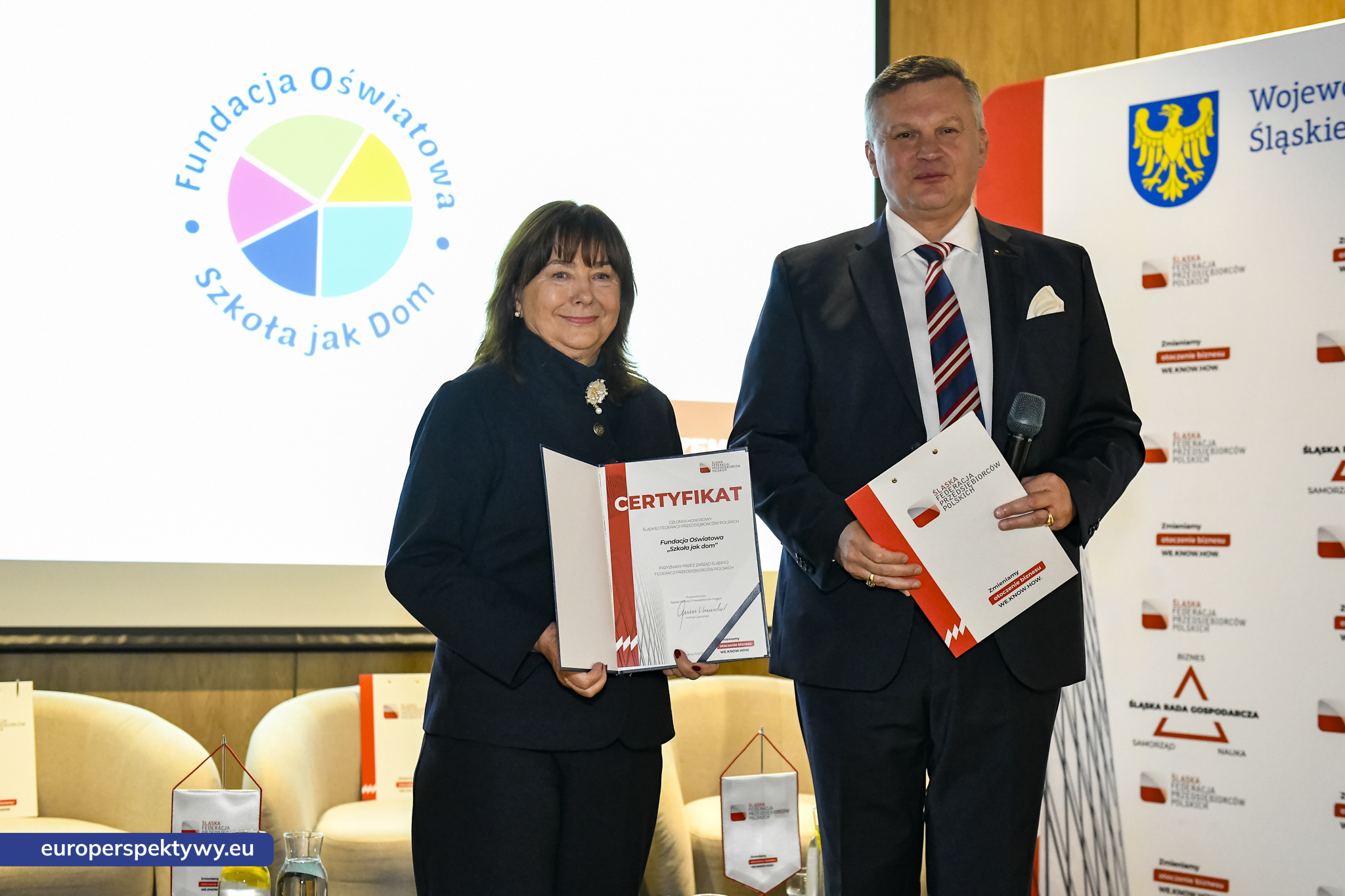 Śląska Federacja Przedsiębiorców Polskich „Biznes na wysokości” Hotel Mercure Szczyrk-144 Europerspektywy Biznes na Wysokości. Śląska Federacja Przedsiębiorców Polskich rozwija współpracę dla regionu
