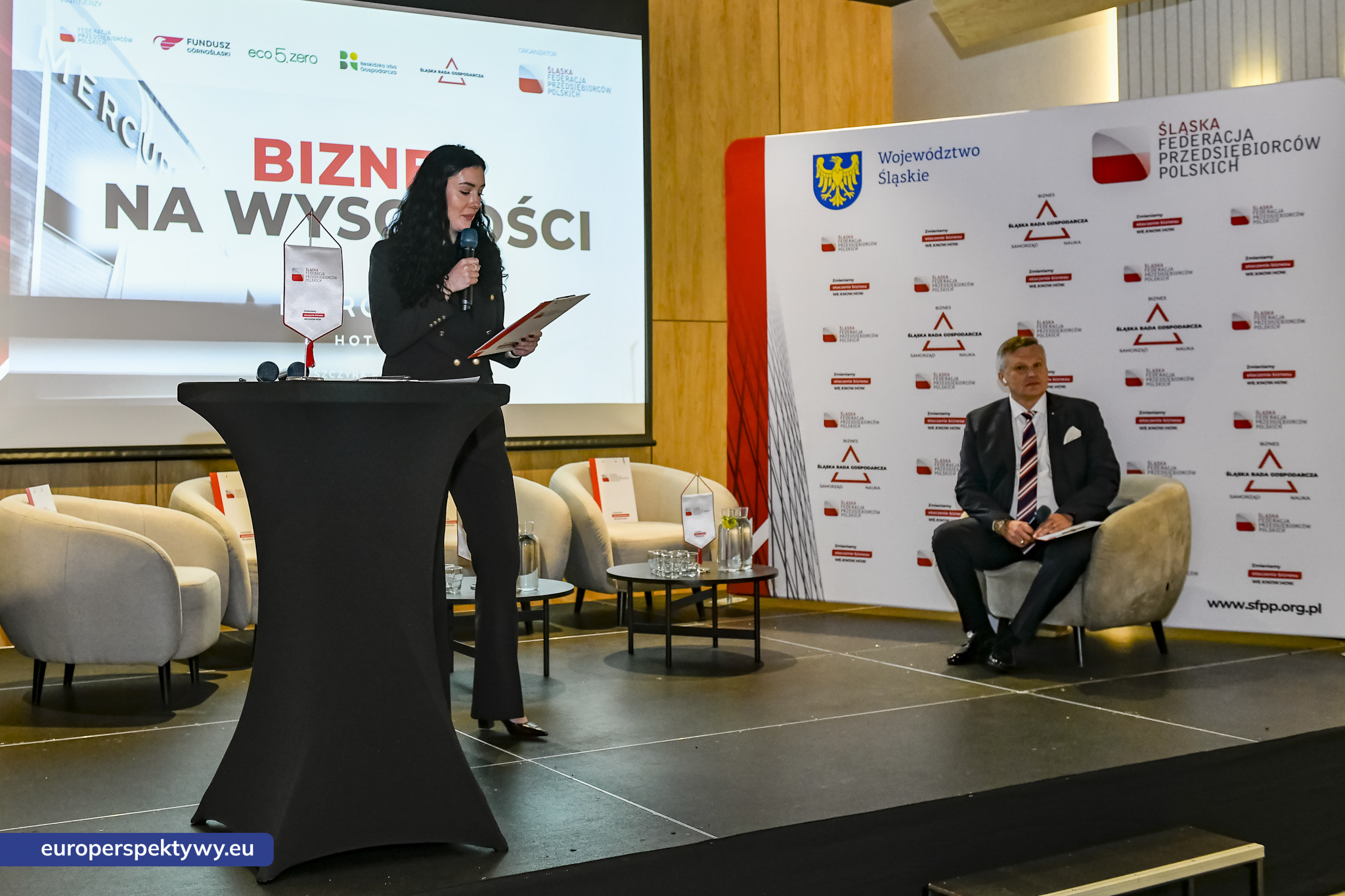 Śląska Federacja Przedsiębiorców Polskich „Biznes na wysokości” Hotel Mercure Szczyrk-71 Europerspektywy Biznes na Wysokości. Śląska Federacja Przedsiębiorców Polskich rozwija współpracę dla regionu