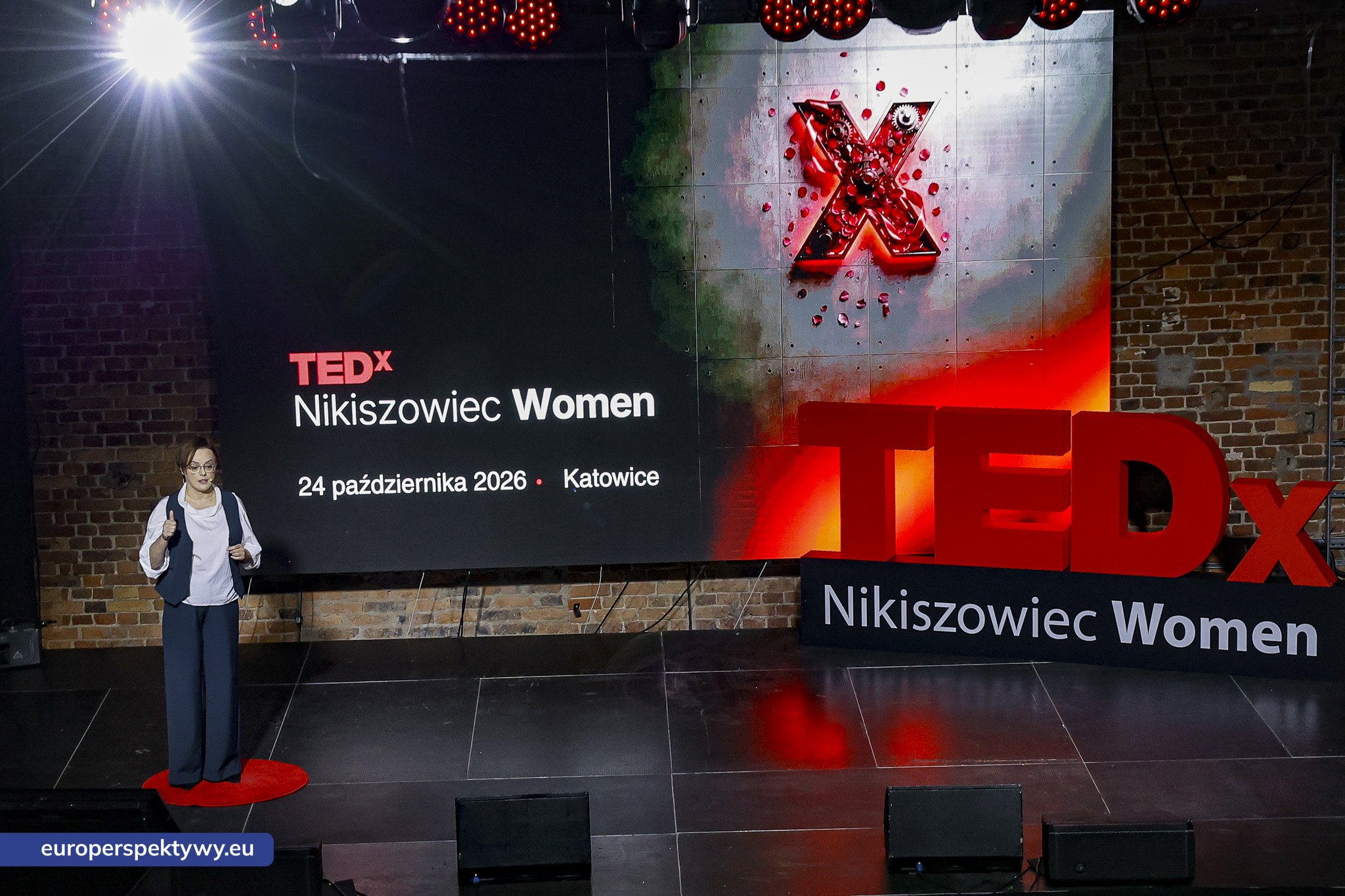 TEDxNikiszowiec Women 2026 Europerspektywy TEDxNikiszowiec Women. O transformacji, odwadze i szukaniu własnej drogi