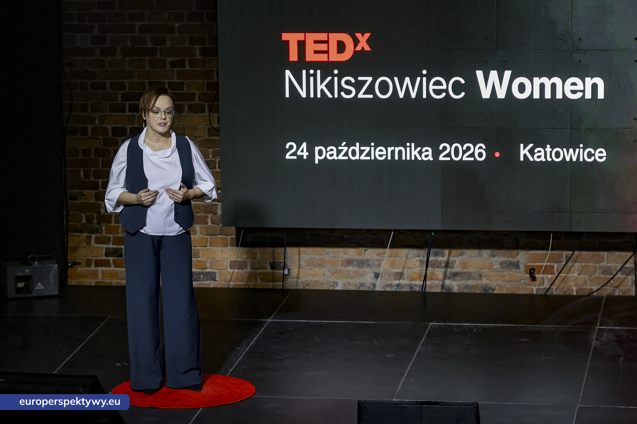 TEDxNikiszowiec Women 2026 Europerspektywy TEDxNikiszowiec Women. O transformacji, odwadze i szukaniu własnej drogi