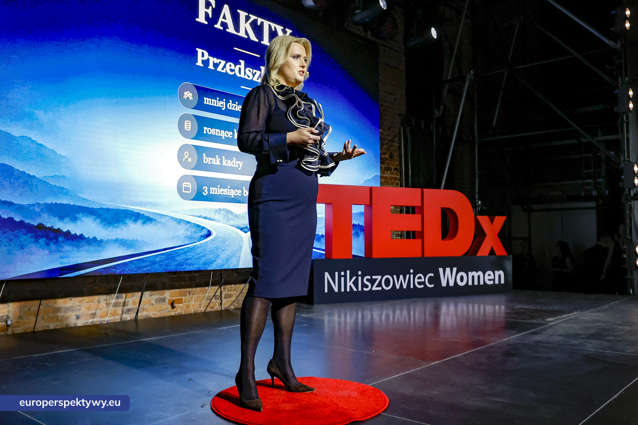 TEDxNikiszowiec Women 2026 Europerspektywy TEDxNikiszowiec Women. O transformacji, odwadze i szukaniu własnej drogi