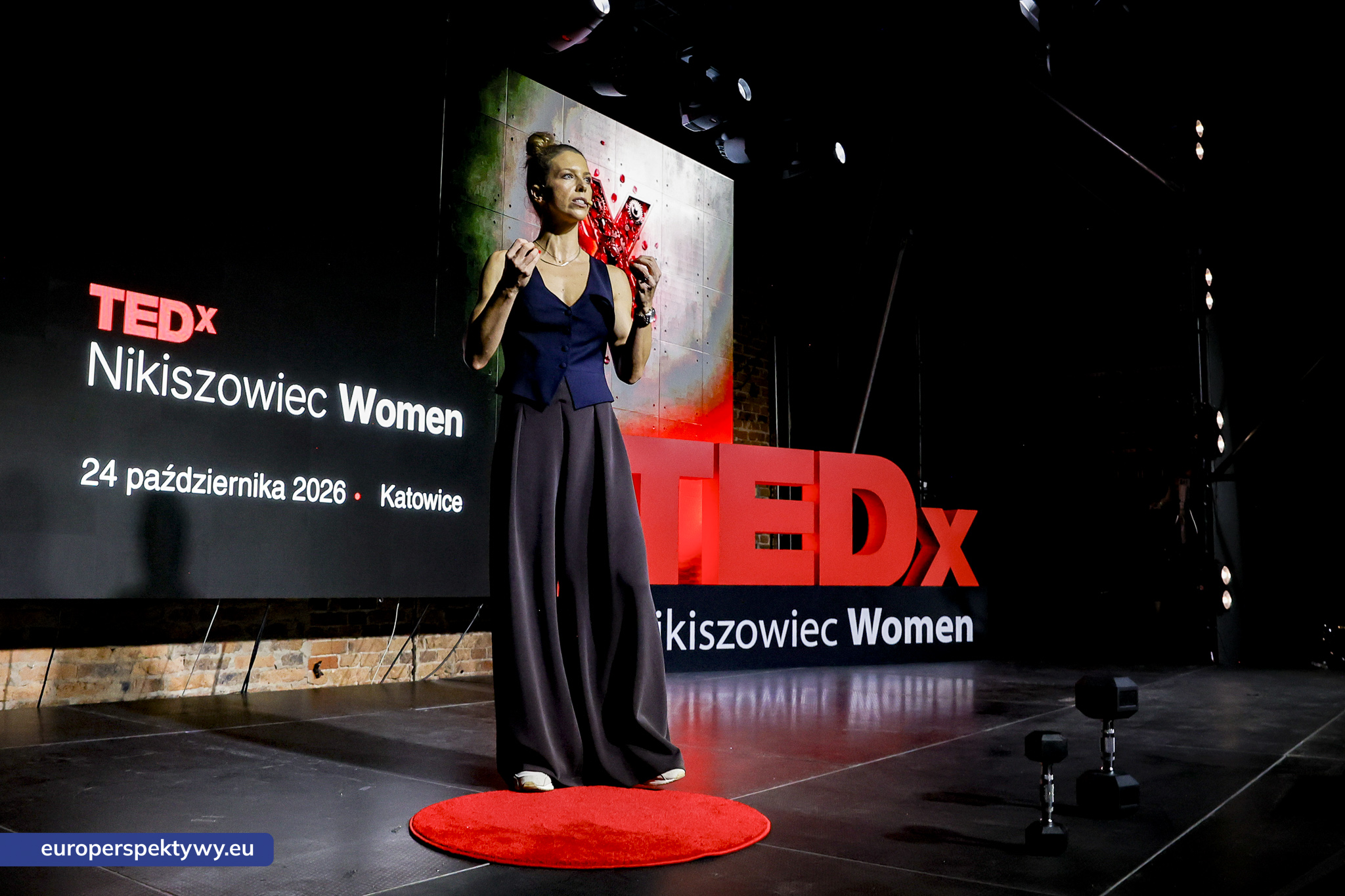 TEDxNikiszowiec Women 2026 Europerspektywy TEDxNikiszowiec Women. O transformacji, odwadze i szukaniu własnej drogi