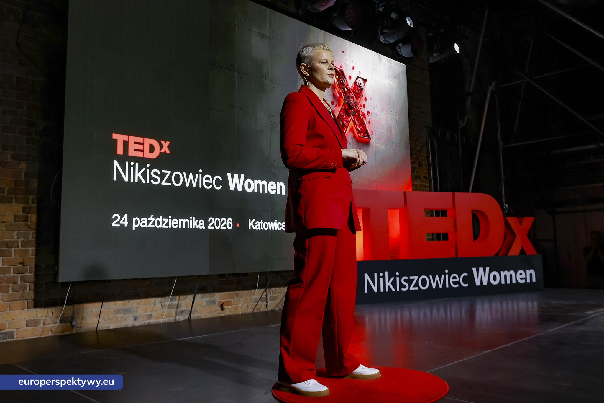 TEDxNikiszowiec Women 2026 Europerspektywy TEDxNikiszowiec Women. O transformacji, odwadze i szukaniu własnej drogi
