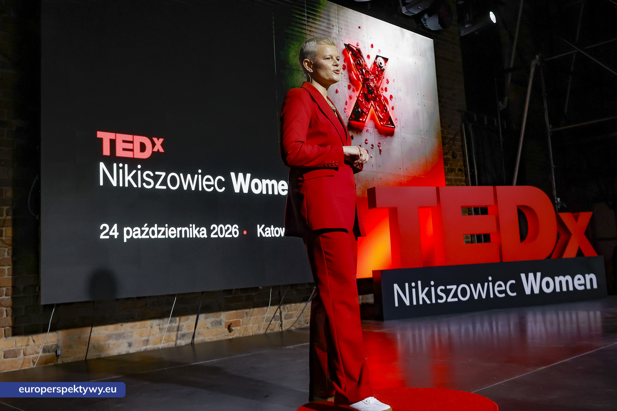 TEDxNikiszowiec Women 2026 Europerspektywy TEDxNikiszowiec Women. O transformacji, odwadze i szukaniu własnej drogi