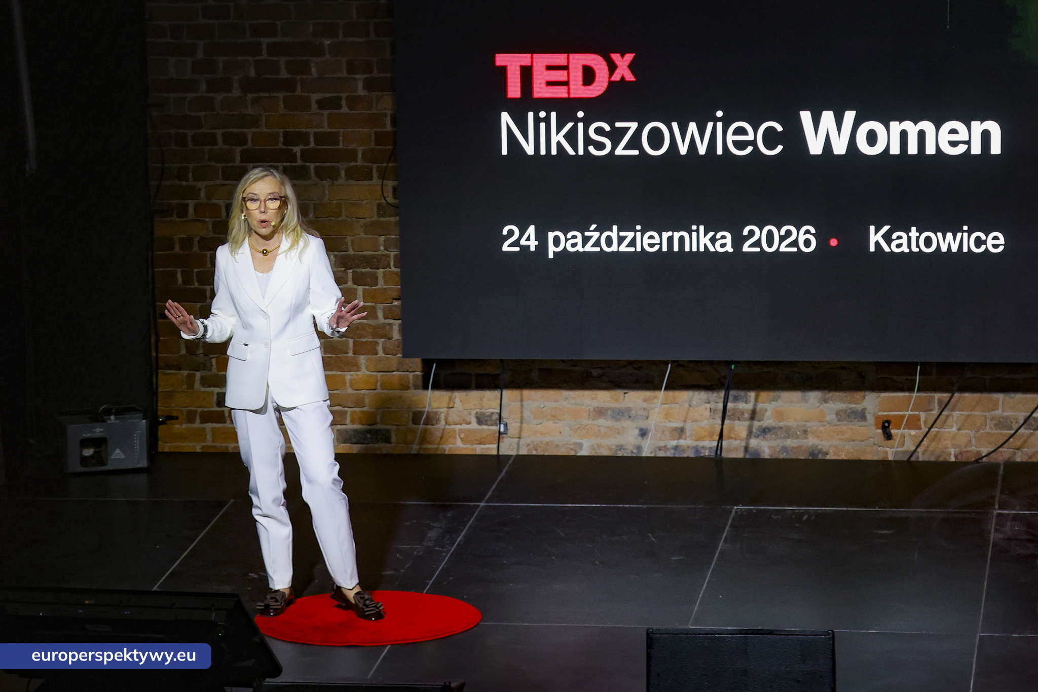 TEDxNikiszowiec Women 2026 Europerspektywy TEDxNikiszowiec Women. O transformacji, odwadze i szukaniu własnej drogi