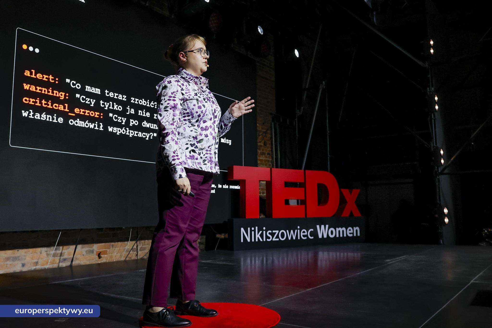 Europerspektywy TEDxNikiszowiec Women. O transformacji, odwadze i szukaniu własnej drogi