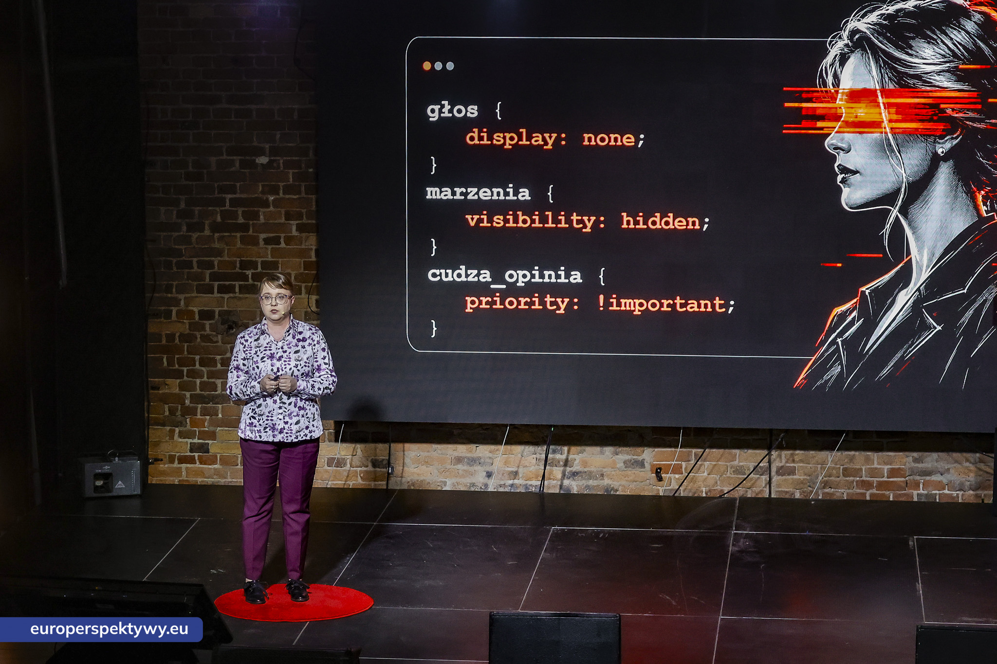 TEDxNikiszowiec Women 2026 Europerspektywy TEDxNikiszowiec Women. O transformacji, odwadze i szukaniu własnej drogi
