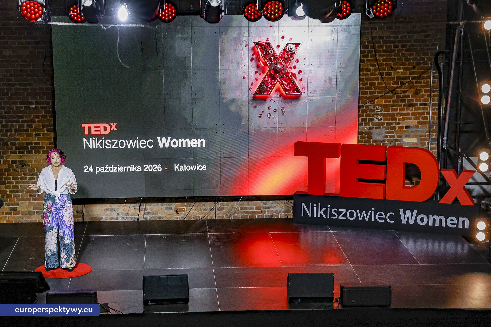 TEDxNikiszowiec Women 2026 Europerspektywy TEDxNikiszowiec Women. O transformacji, odwadze i szukaniu własnej drogi