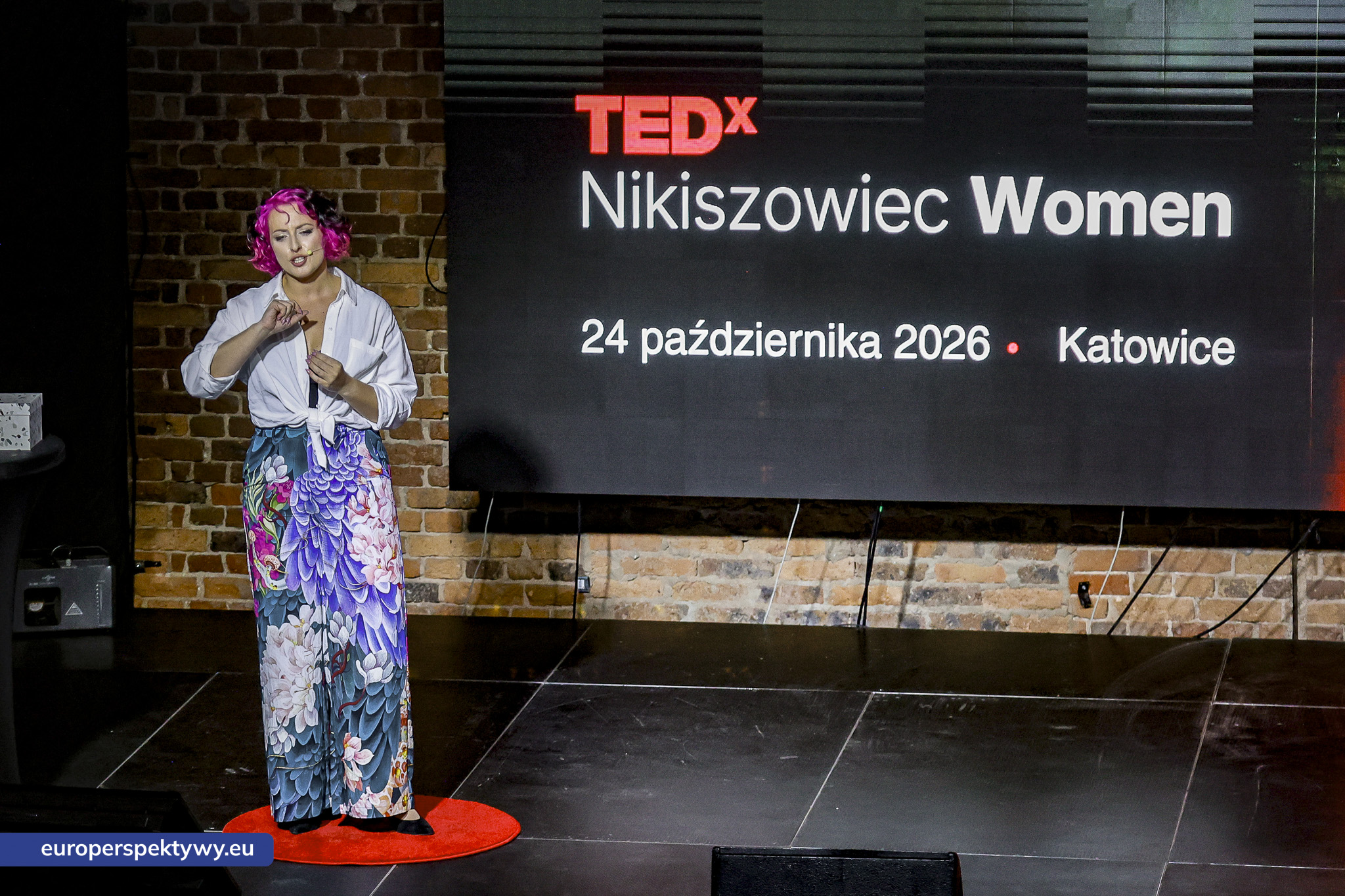 Europerspektywy TEDxNikiszowiec Women. O transformacji, odwadze i szukaniu własnej drogi