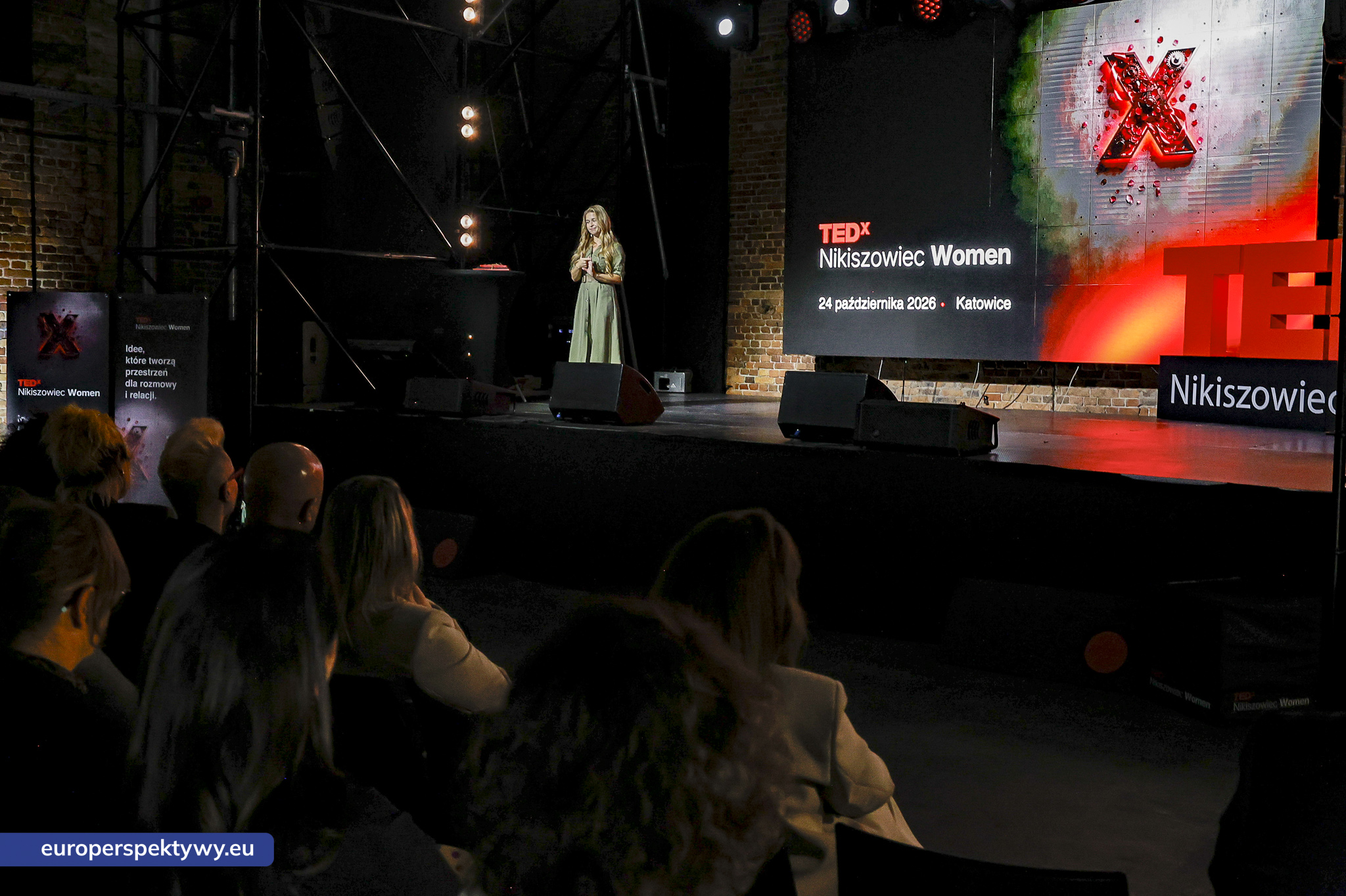TEDxNikiszowiec Women 2026 Europerspektywy TEDxNikiszowiec Women. O transformacji, odwadze i szukaniu własnej drogi