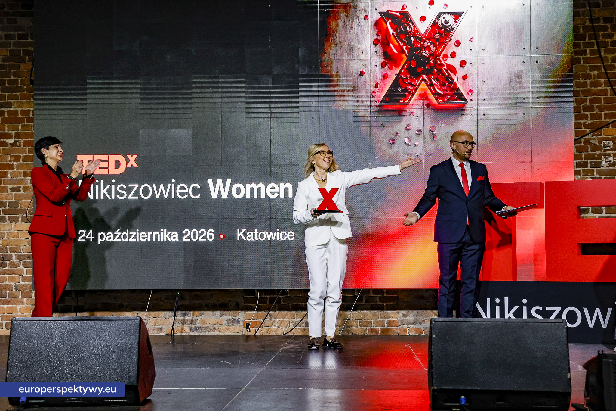 TEDxNikiszowiec Women 2026 Europerspektywy TEDxNikiszowiec Women. O transformacji, odwadze i szukaniu własnej drogi